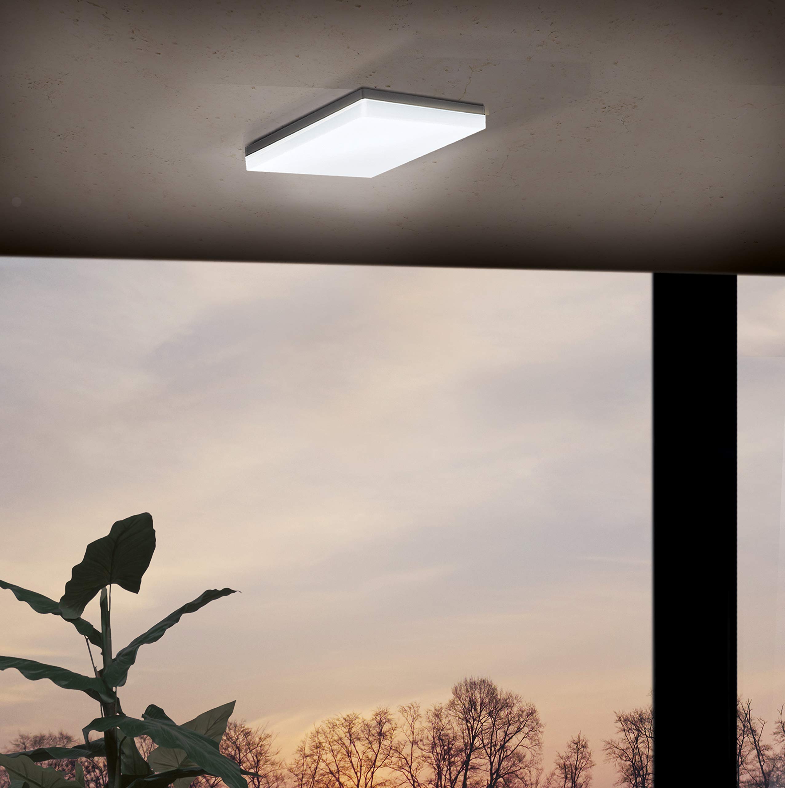 Eglo 94872 LED Anthracite Outdoor Wall Light SONELLA - Image 4