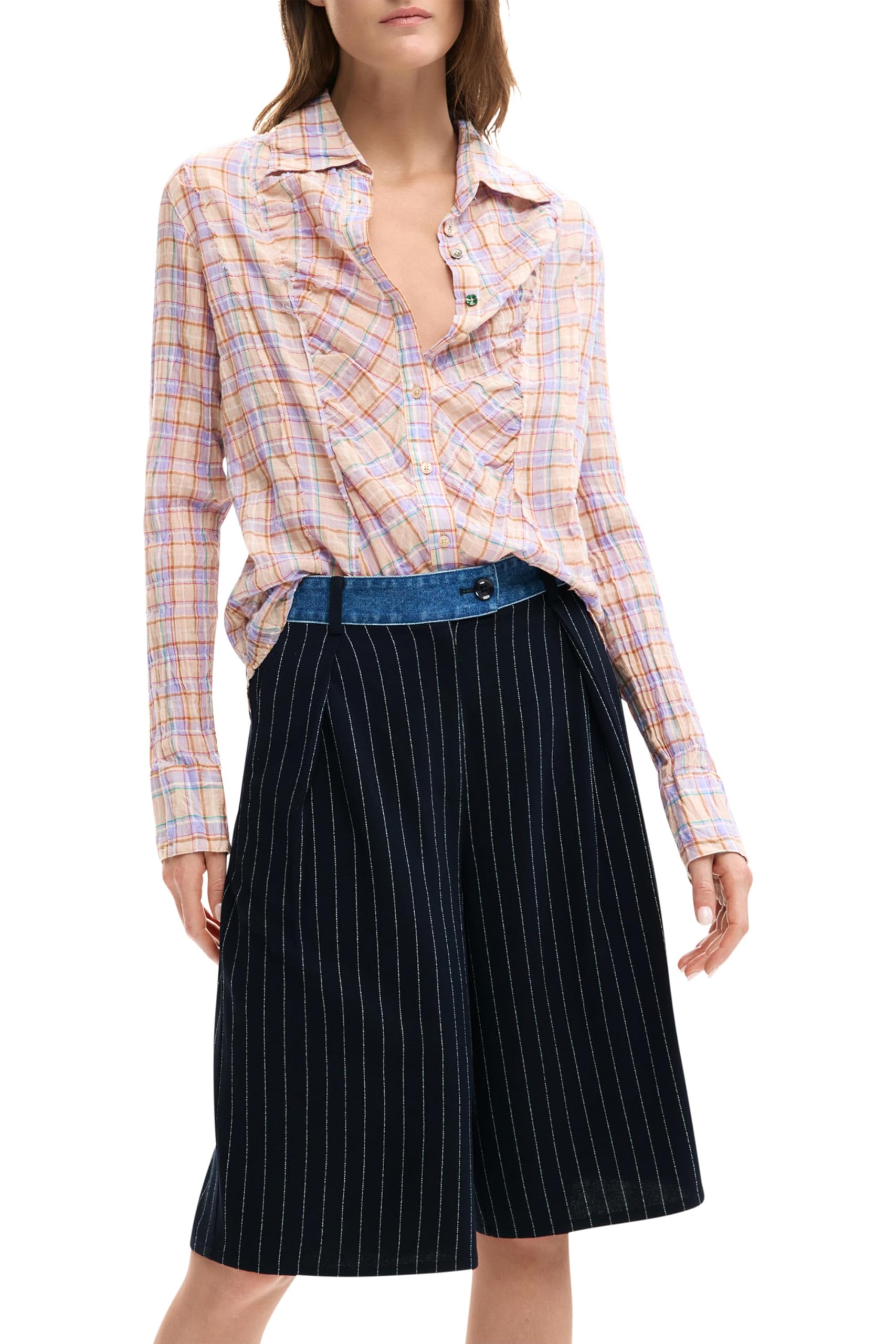 Desigual Damen Yana T-Shirt, rot, Medium