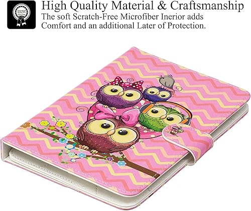 Vista 48 de Funda universal para tablet de 7.0 pulgadas, soporte Artyond Folio con ranuras para tarjetas para Samsung Galaxy Tab 7.0, Kindle Paperwhite 6.8