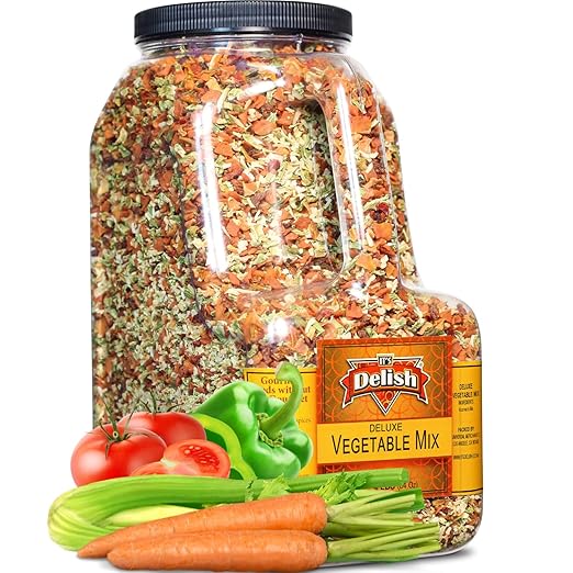 Deluxe Dried Vegetable Soup Mix by Its Delish, 4 LB