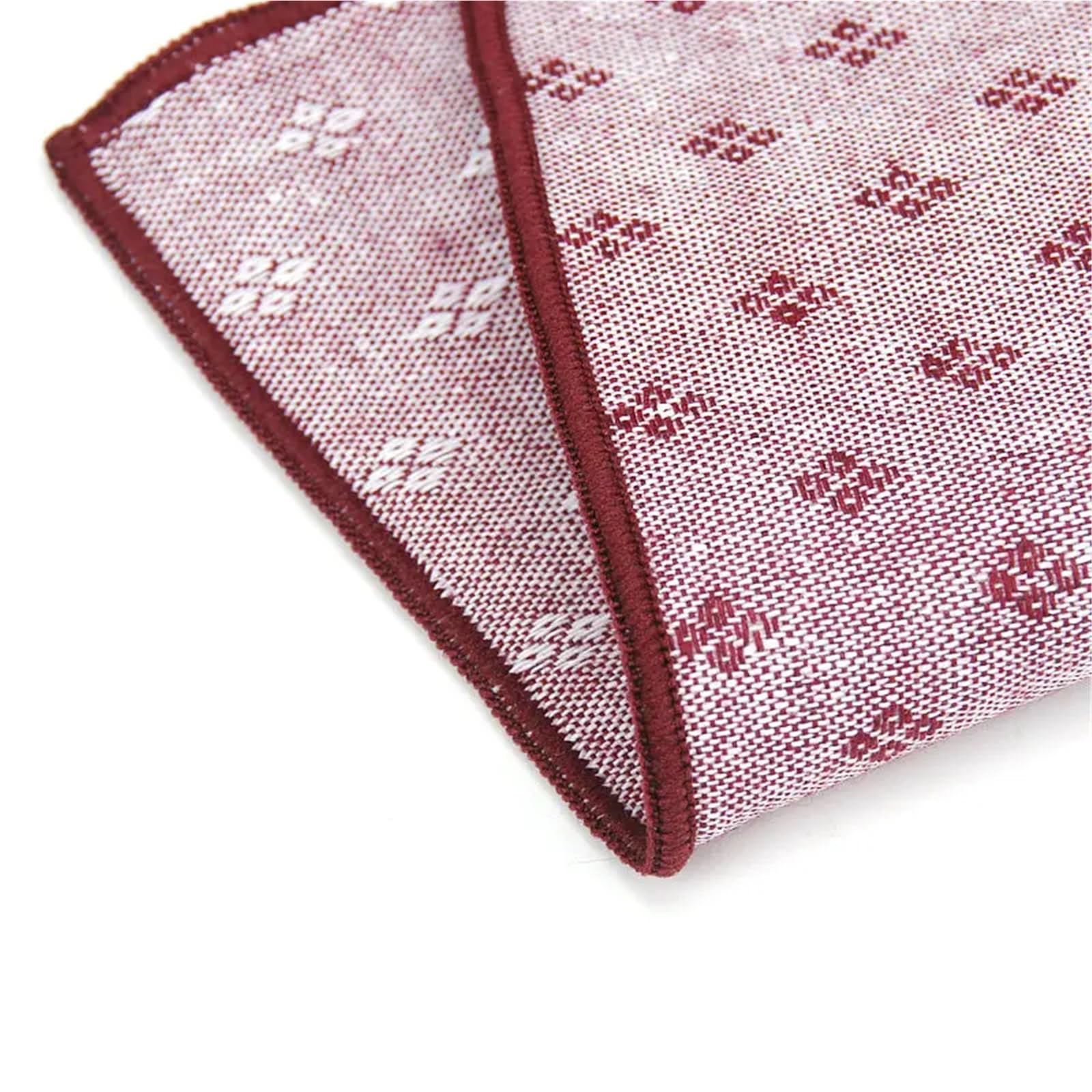 Fazzoletti 4 pezzi di cotone abiti classici fazzoletto da taschino 25 cm * fazzoletti uomo pois asciugamano petto sposa