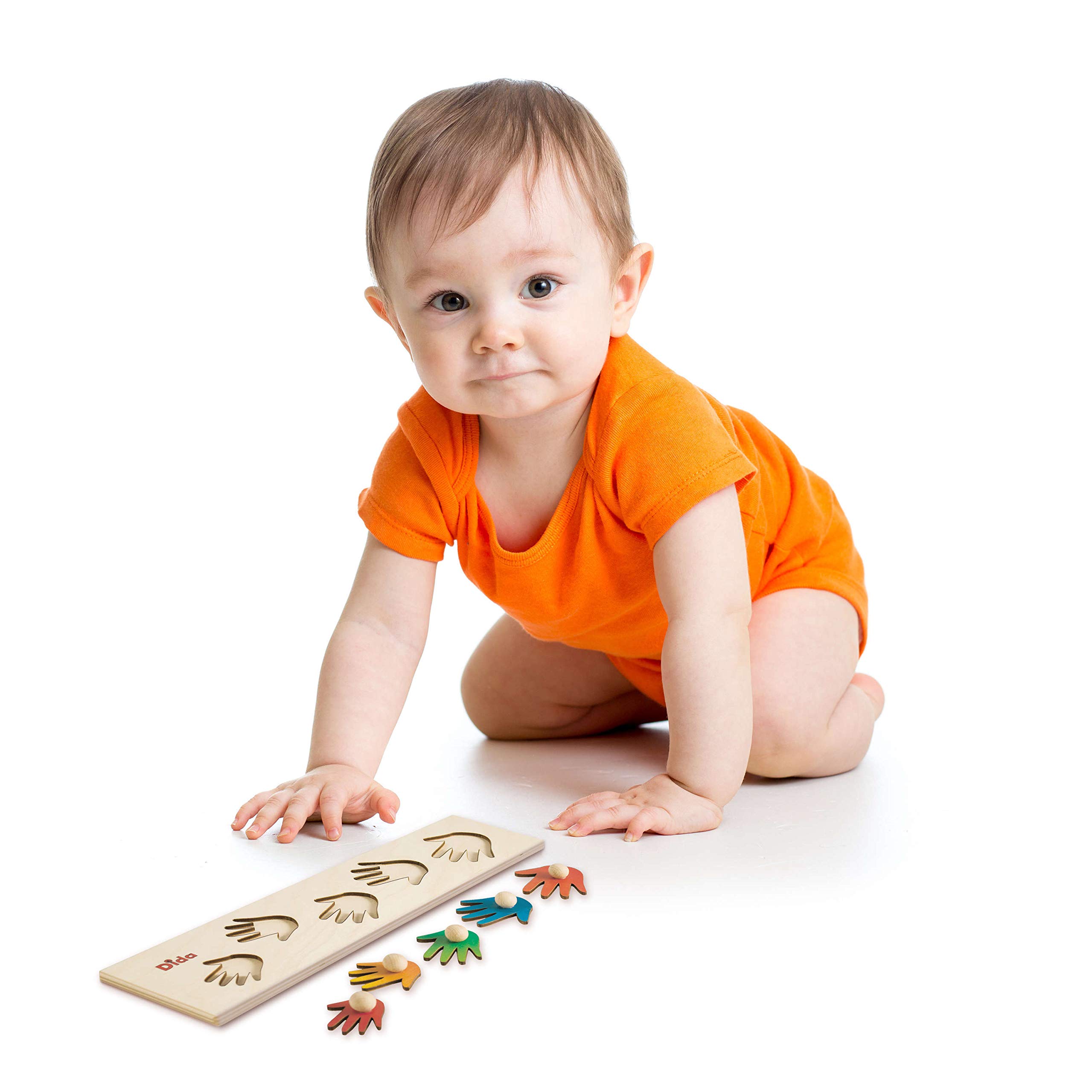 Holzpuzzle Für Kleinkinder – Flusspferde In 5 Größen, Montessori-Spielzeug Ab 2 Jahren