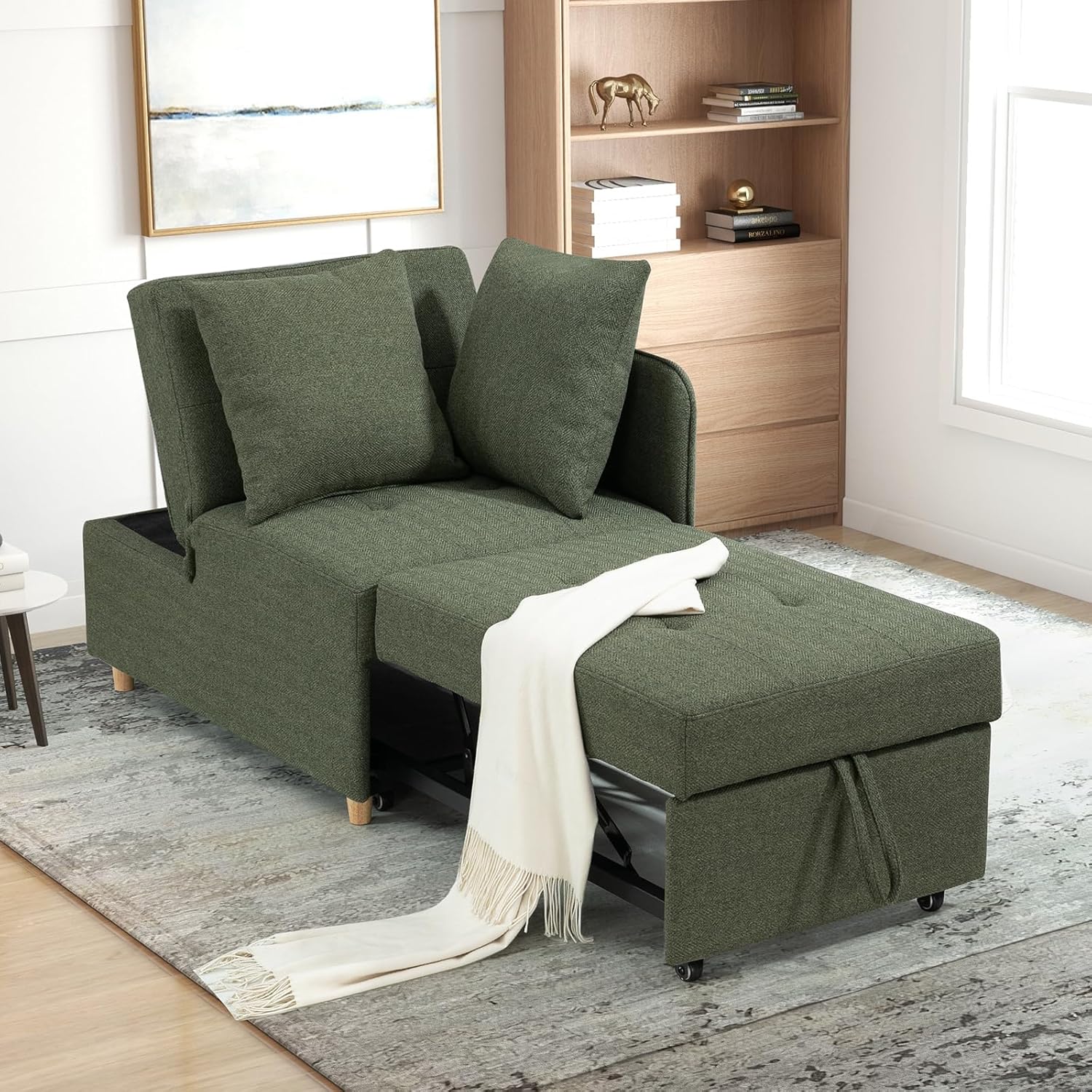 Sleeper Sofas Couches with Pull Out Bed for Living Room ,3