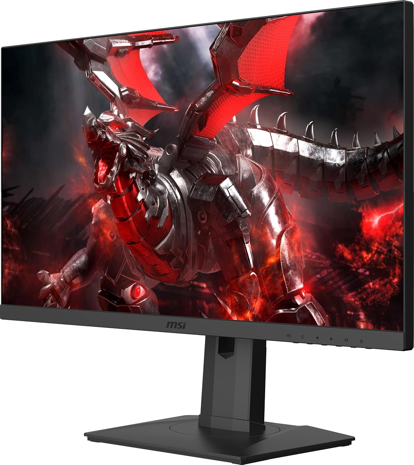 MSI Optix G251PF Monitor Gaming 24,5, 16:9 (FHD) 1920x1080, Rapid IPS, 165Hz, 1ms (GTG), G-SYNC Compatibile, HDR 400, Regolabile in altezza e inclinazione, MSI Gaming OSD, VESA 100x100mm MSI Optix G251PF Monitor Gaming 24,5, 16:9 (FHD) 1920x1080, Rapid IPS, 165Hz, 1ms (GTG), G-SYNC Compatibile, HDR 400, Regolabile in altezza e inclinazione, MSI Gaming OSD, VESA 100x100mm