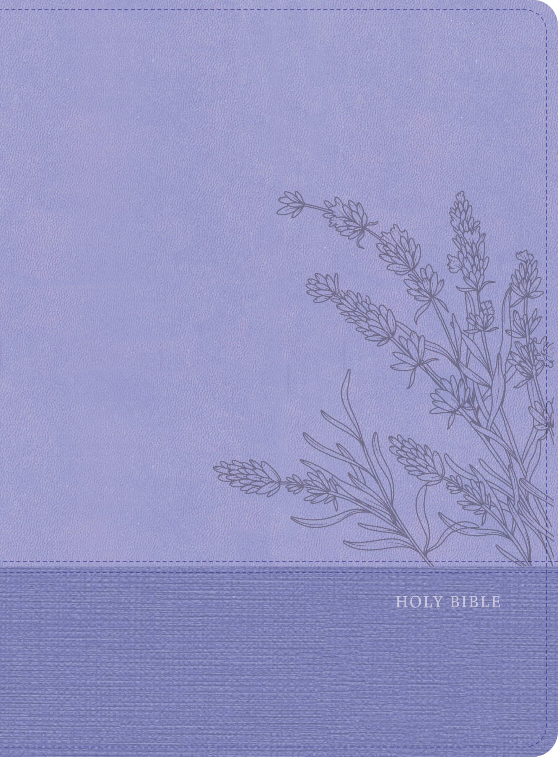 CSB Super Giant Print Reference Bible, Optimal Type, Digital Study Edition, Lavender LeatherTouch