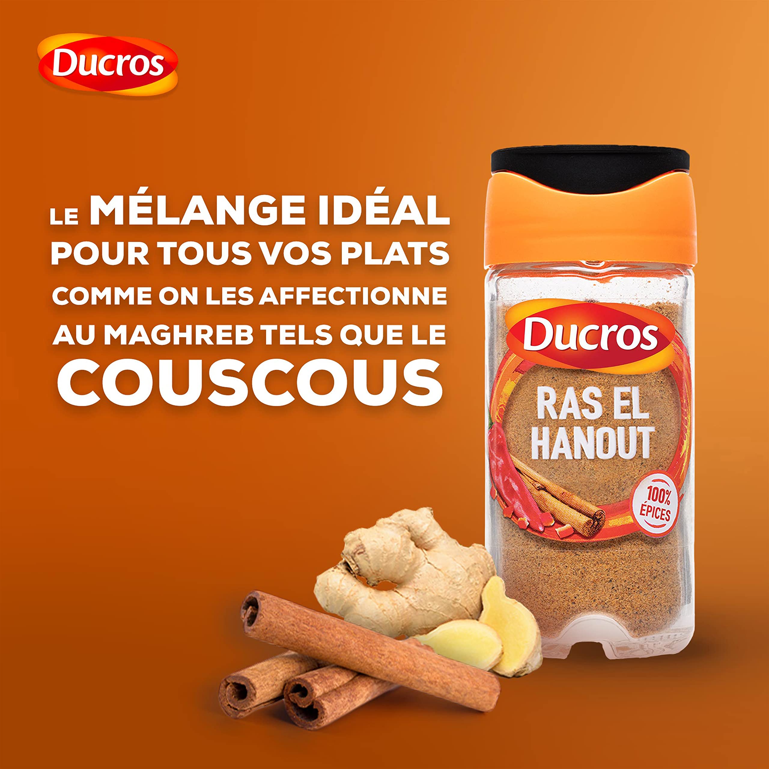 Ducros Ras El Hanout Epices Pour Couscous 42 g