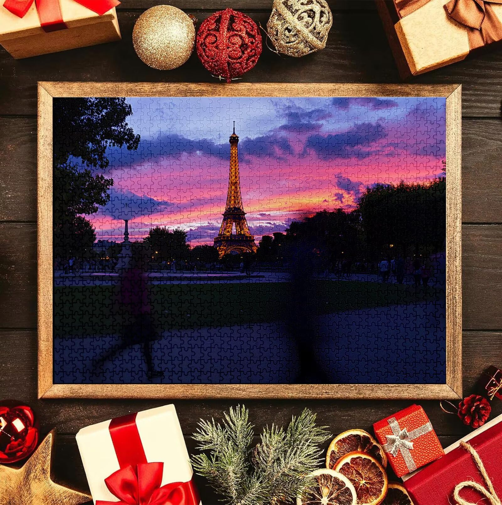 Puzzle Personalizado con Foto, Personalizada Rompecabezas Personalizado Diseña tu Logo Foto o Texto, Personalizado Navidad Halloween San Valentín Parejas Niños Familia Amigos h-3173