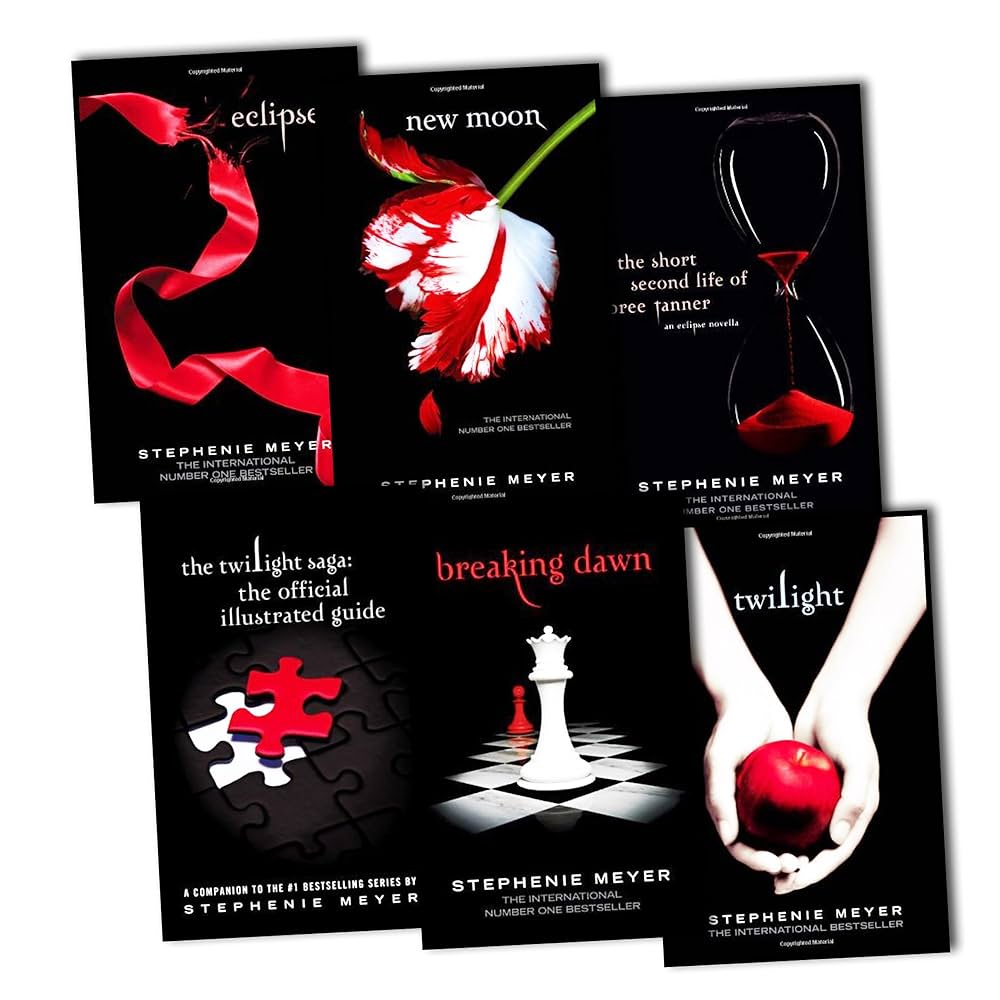 The Twilight 洋書 6巻セット Amazon.com: Twilight Saga 6 Book Set (White Cover
