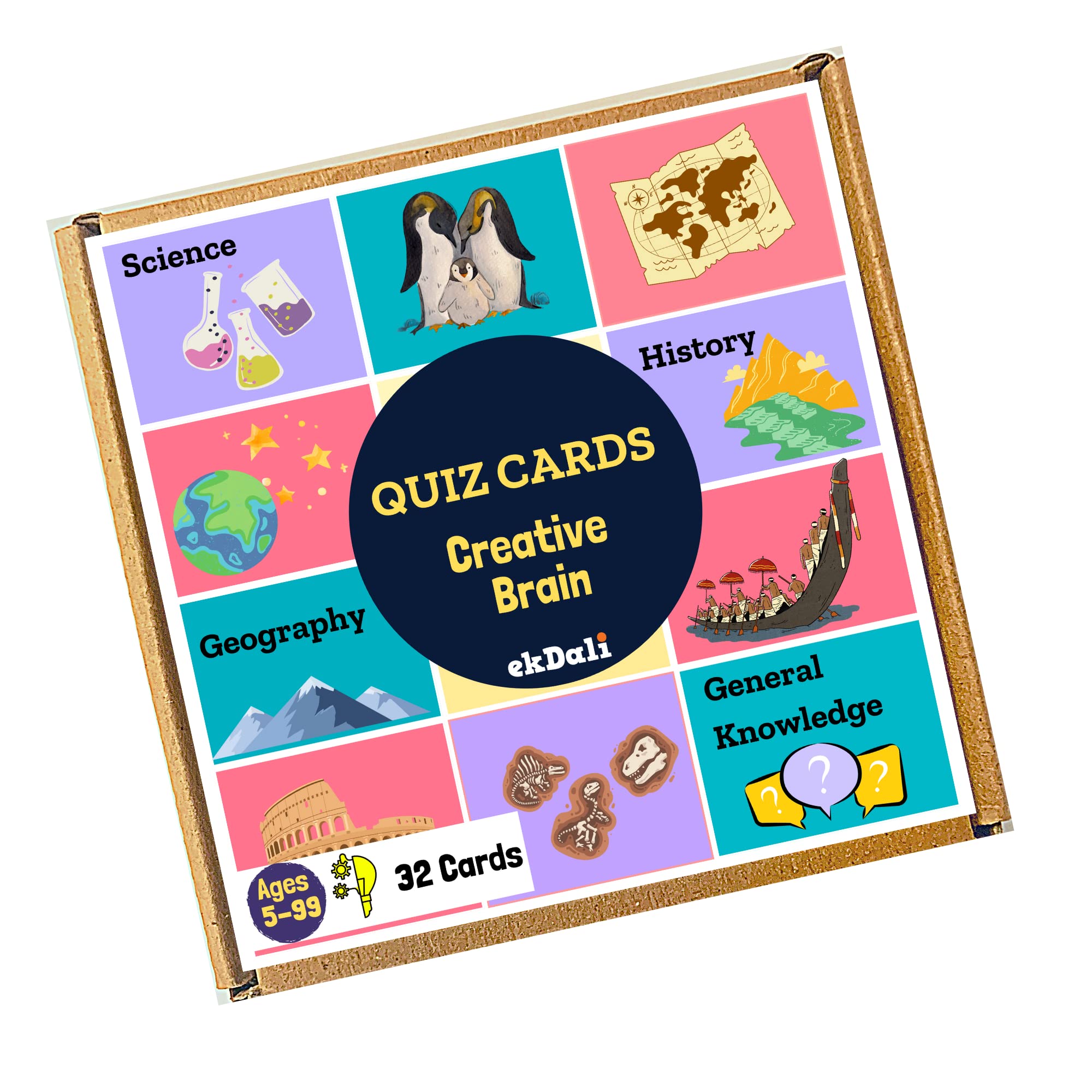 EKDALI Quiz Flashcard Set | 32 Cards flashcard Set, 200 Questions| Flash Card Set of Boys and Girls Ages 7-8-9-10-11-12 (B0C28VTJPB) Amazon Price History, Amazon Price Tracker