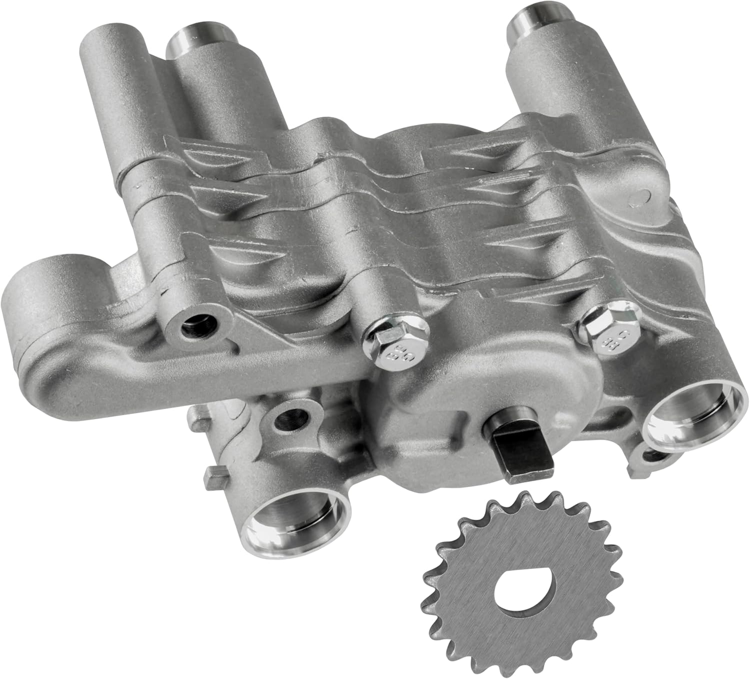 Caltric Engine Oil Pump And Sprocket Compatible with Honda 15100-HN8-010 15133-HN2-000