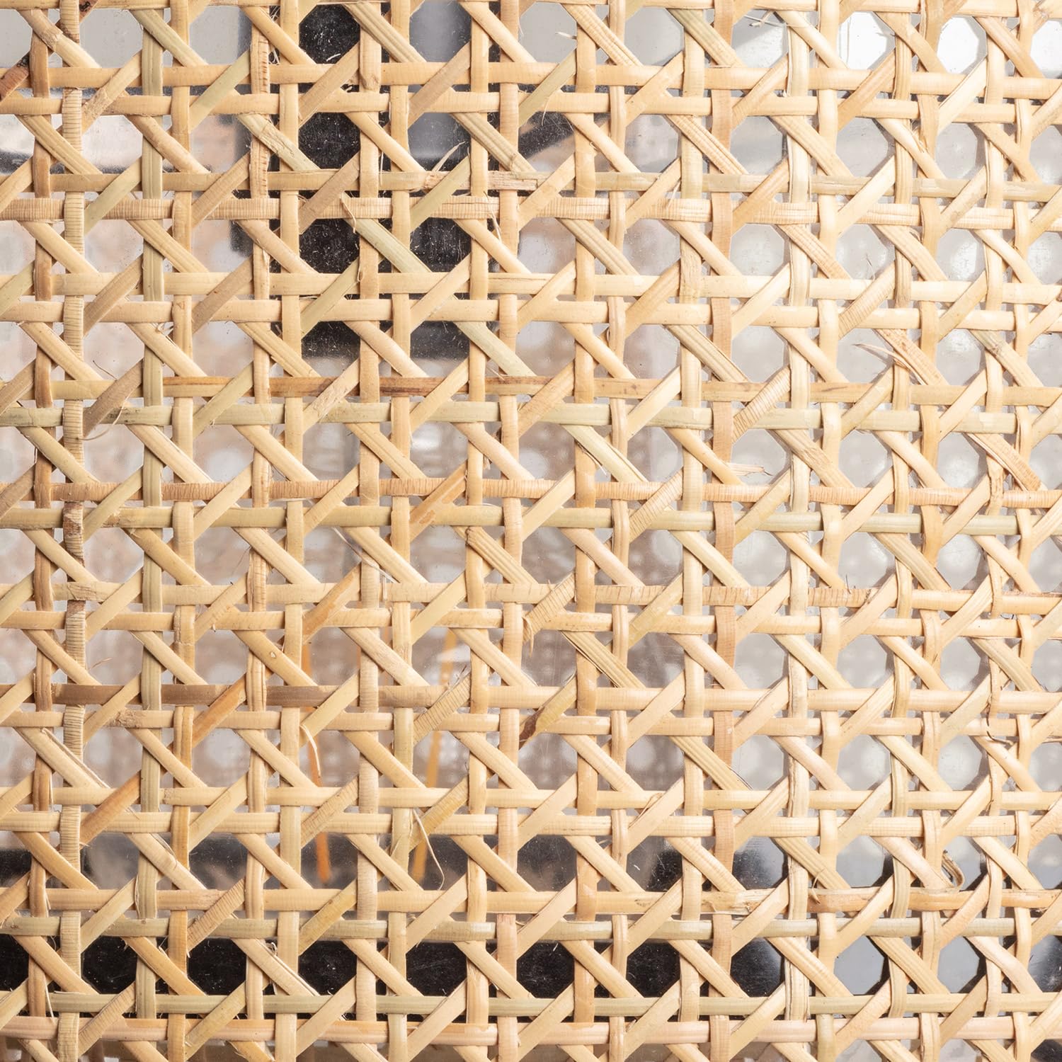 LEDKIA LIGHTING Lámpara Colgante Ratán Huela Doppio | Estilo Boho Natural | Casquillo E27 | No Incluye Bombilla | Uso Interior | Diseño Artesanal y Acogedor | Ideal para Salón; Comedor; Dormitorio