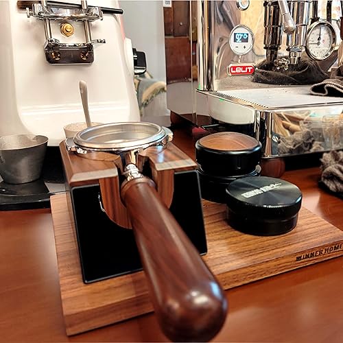Miniatura 6 de Estación de apisonamiento de café (2.283 in)- Soporte para manipulación de espresso Mat Stand Base Antideslizante Herramientas