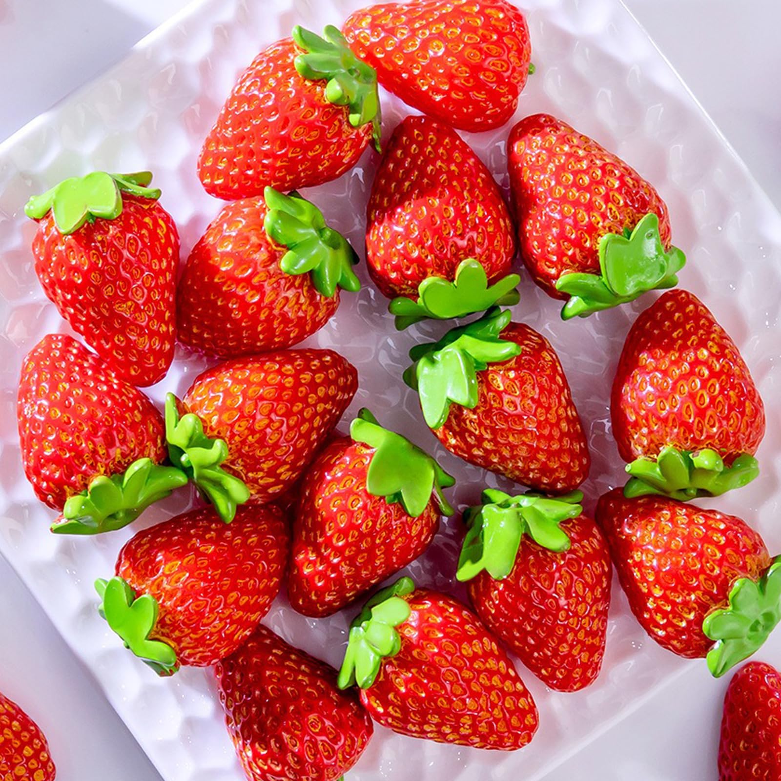 100 Piezas Mini Frutas De Resina Para Decoración De Casa De Muñecas Y Manualidades, Figuras Miniatura De Colores Para Paisajes, Surtido Aleatorio De 9 Estilos