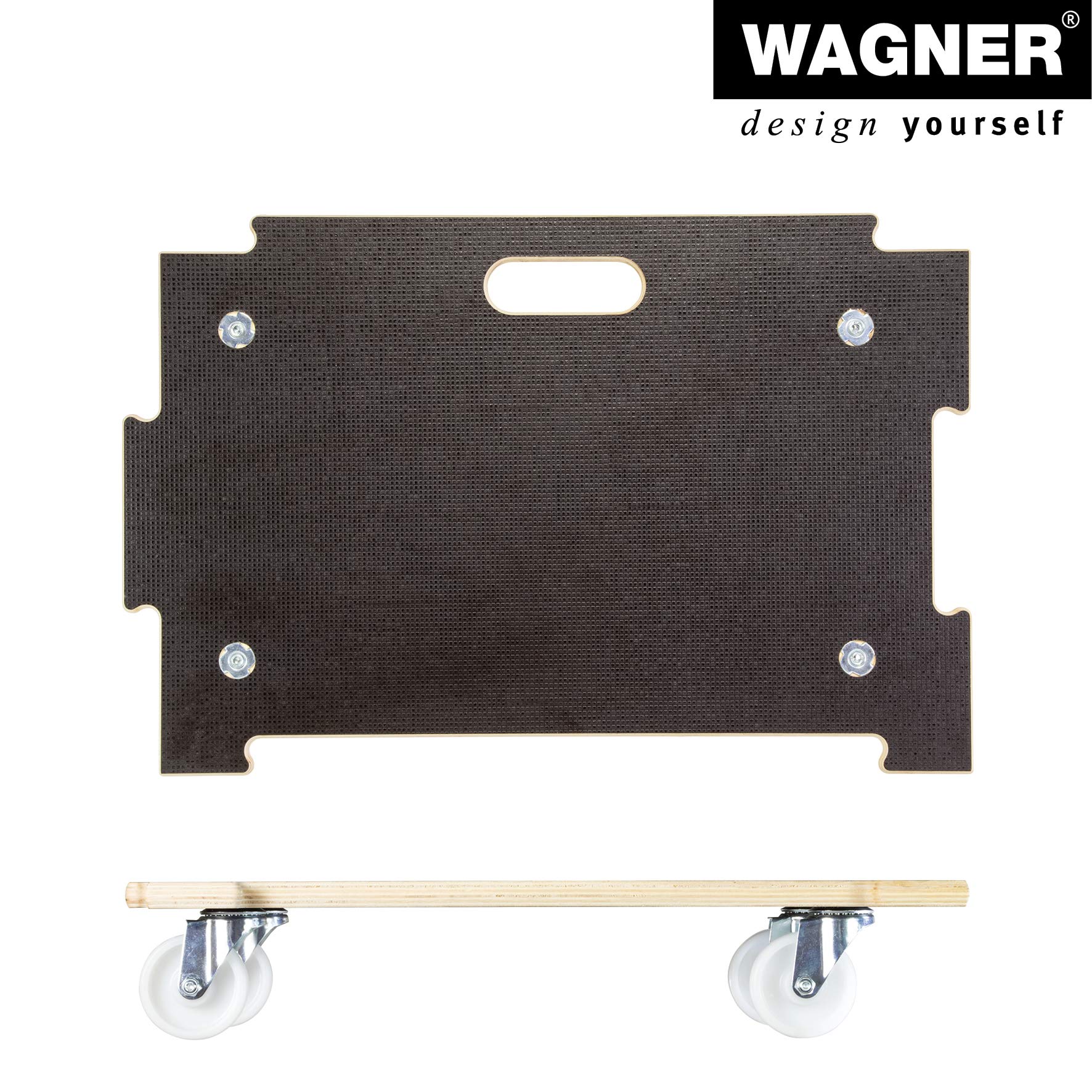 WAGNER, Brązowy, (dł.) 59 x (szer.) 39 x (wys.) 11 cm