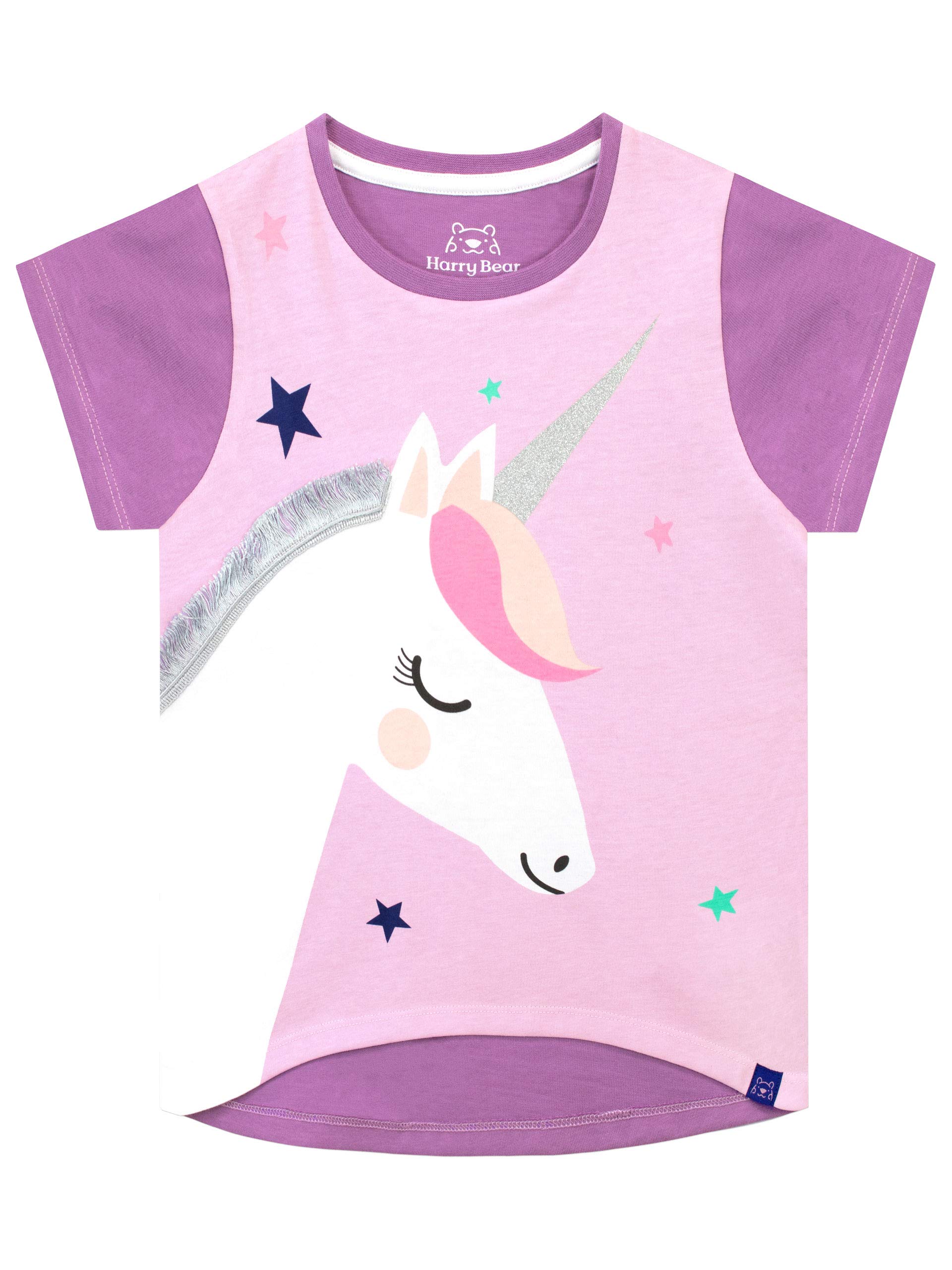Harry Bear Girls Unicorn T-Shirt