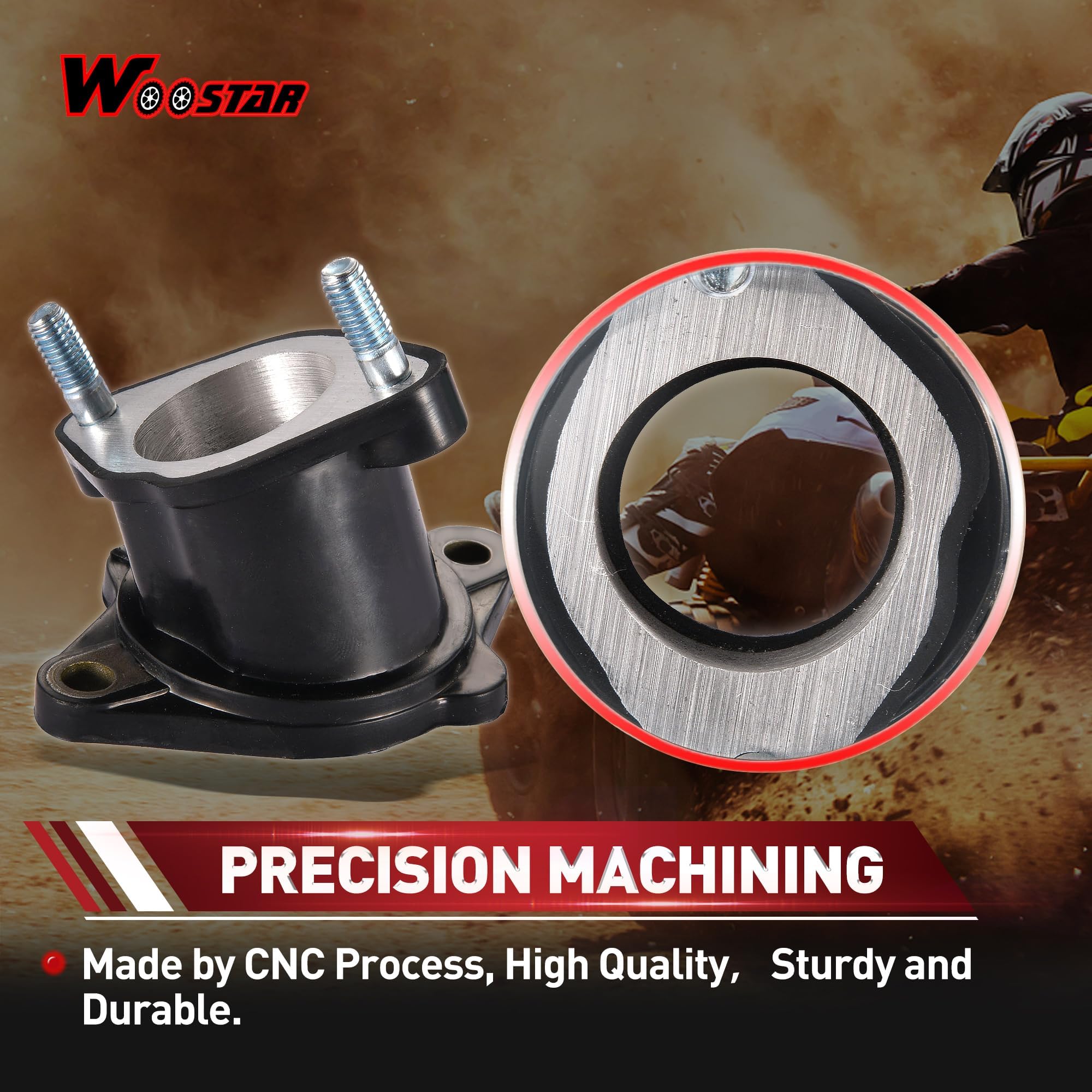 30mm Pz30 Angled Carby Intake Manifold Pipe Chinese 2000cc 250cc 300cc Roketa Su