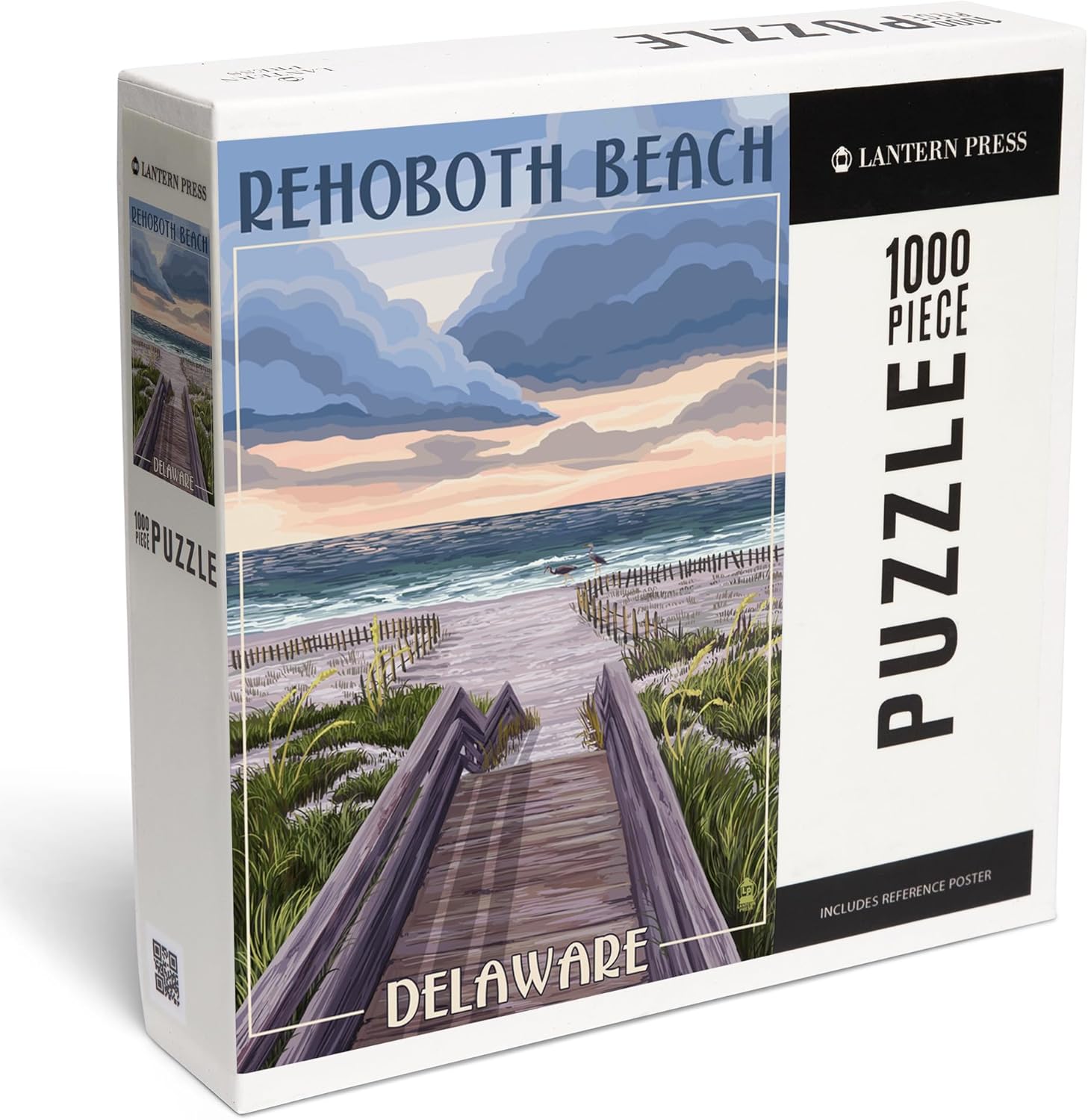 Lantern Press 1000 Piece Jigsaw Puzzle, Rehoboth Beach
