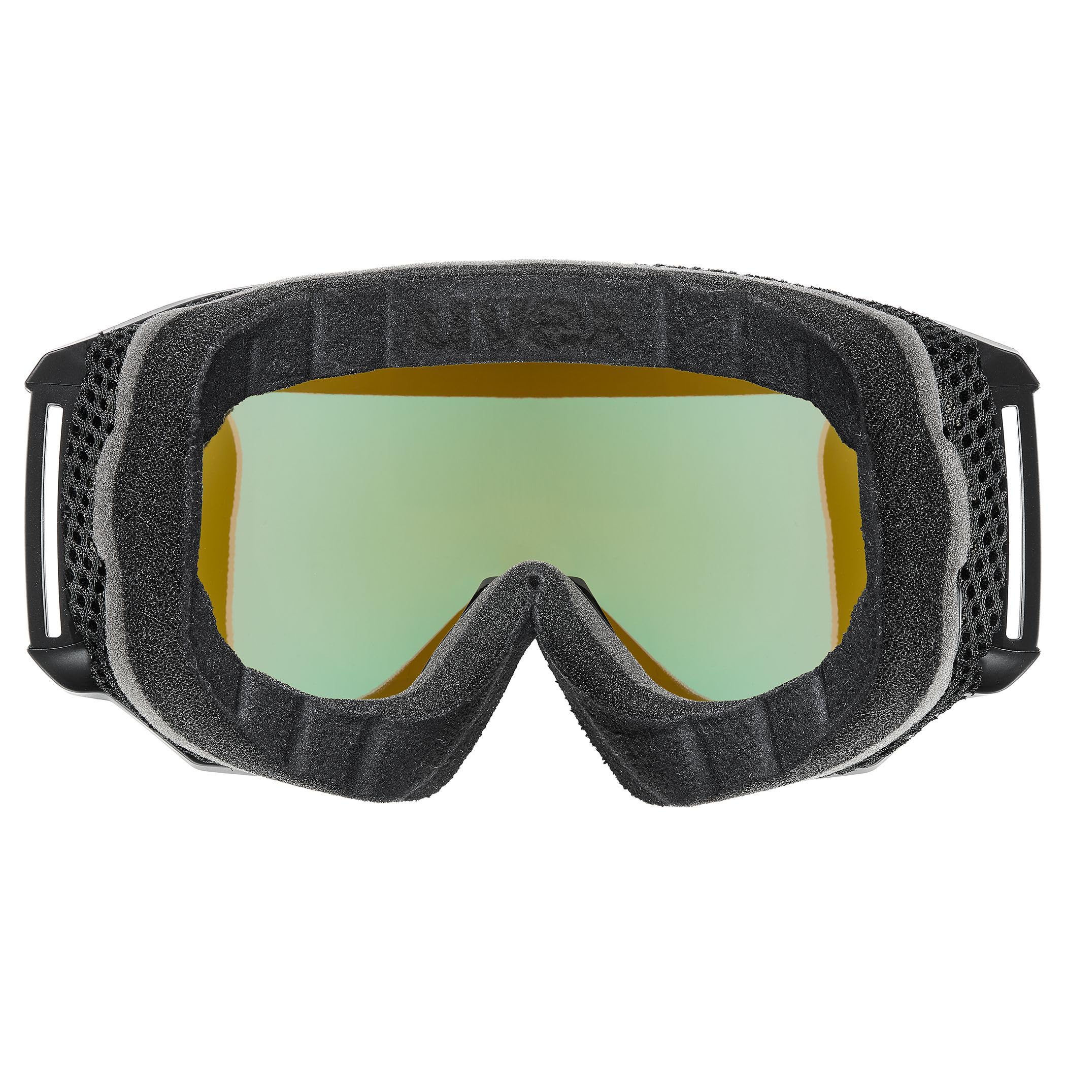 Uvex athletic CV - maschera da sci per adulti - categoria di filtro 2 - privo di appannamenti - black m SL/blue-green - one size