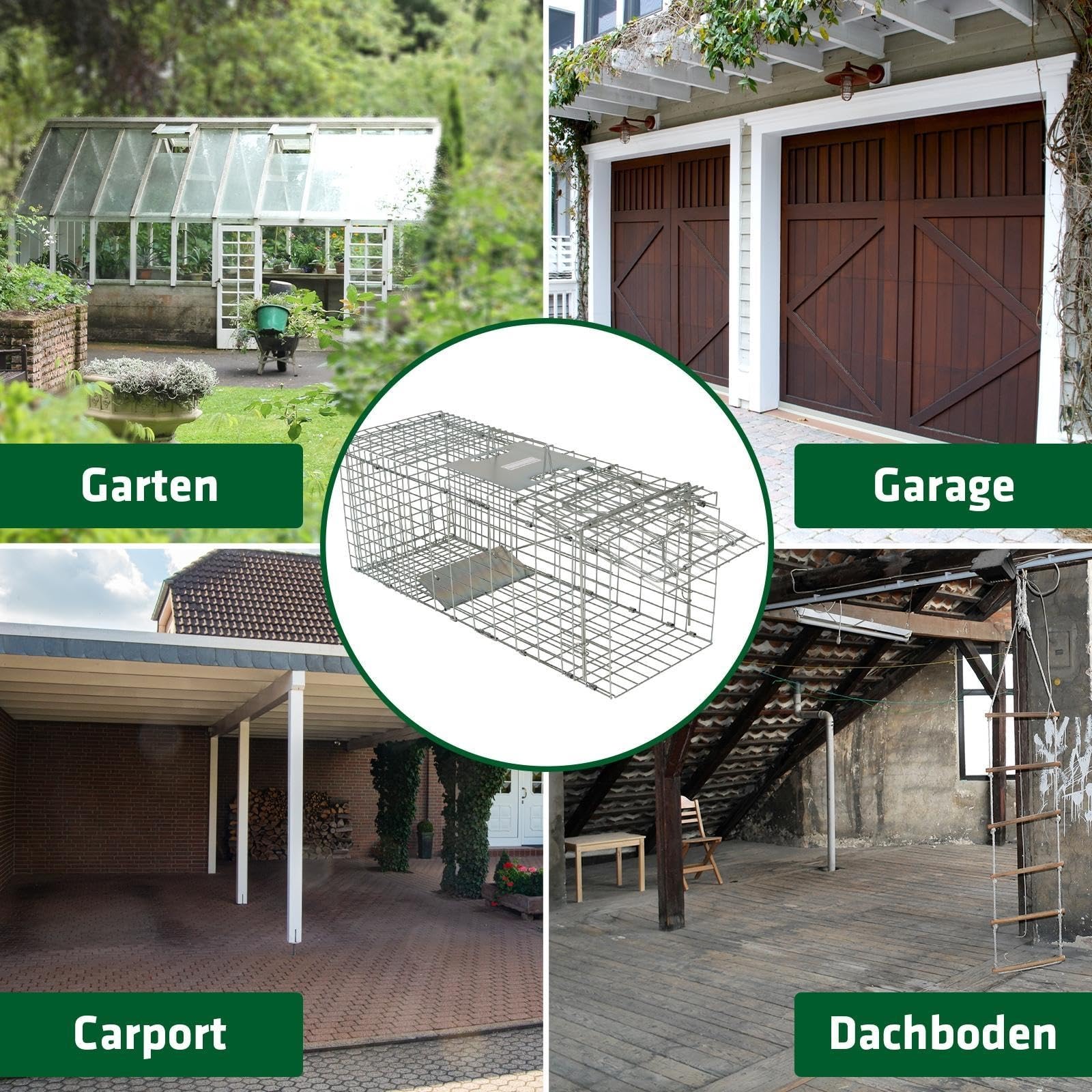 Gardigo Live Marten Trap Lebendfalle Funktionsart Lockstoff 1 pc(s)