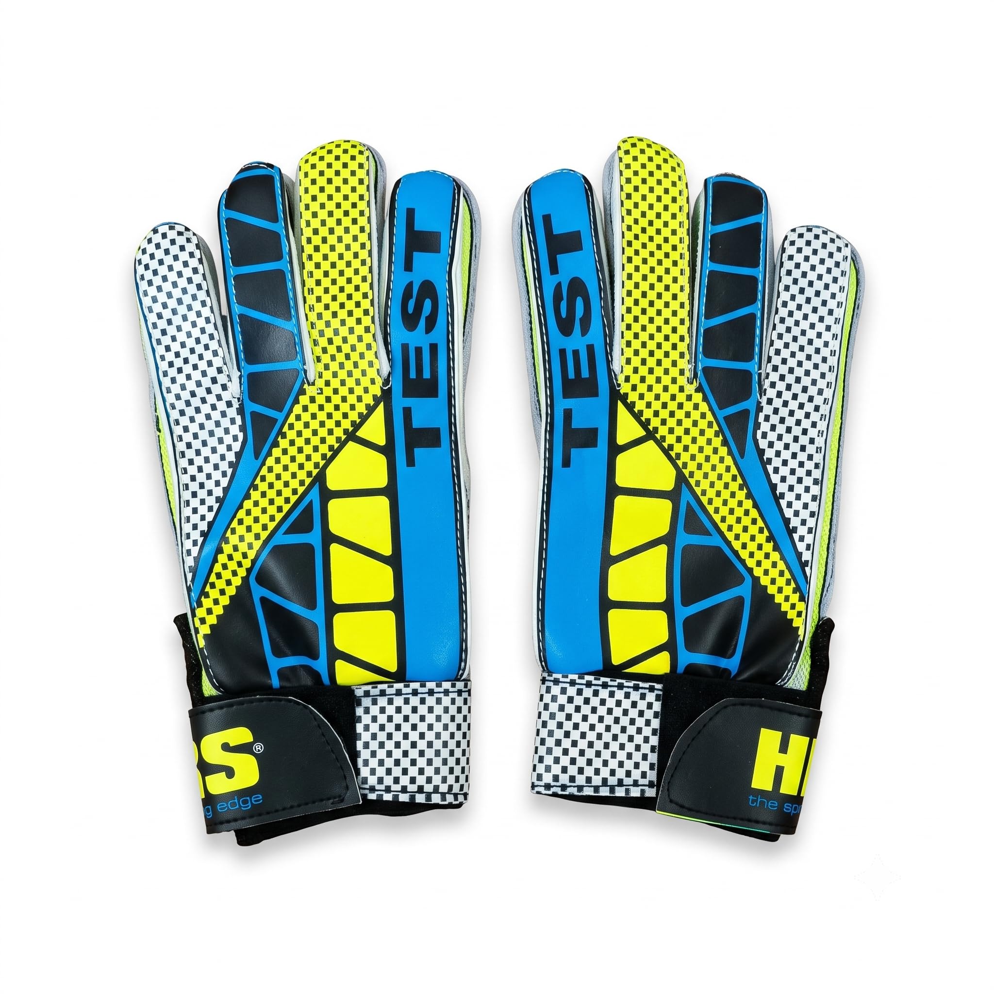 HRS Test Goalkeeper Gloves | Full Leather | Heavy EVA Padding | Superior Rubber Palm | High Grip Football Goalkeeper Gloves | Training & Match | Adult-image-32