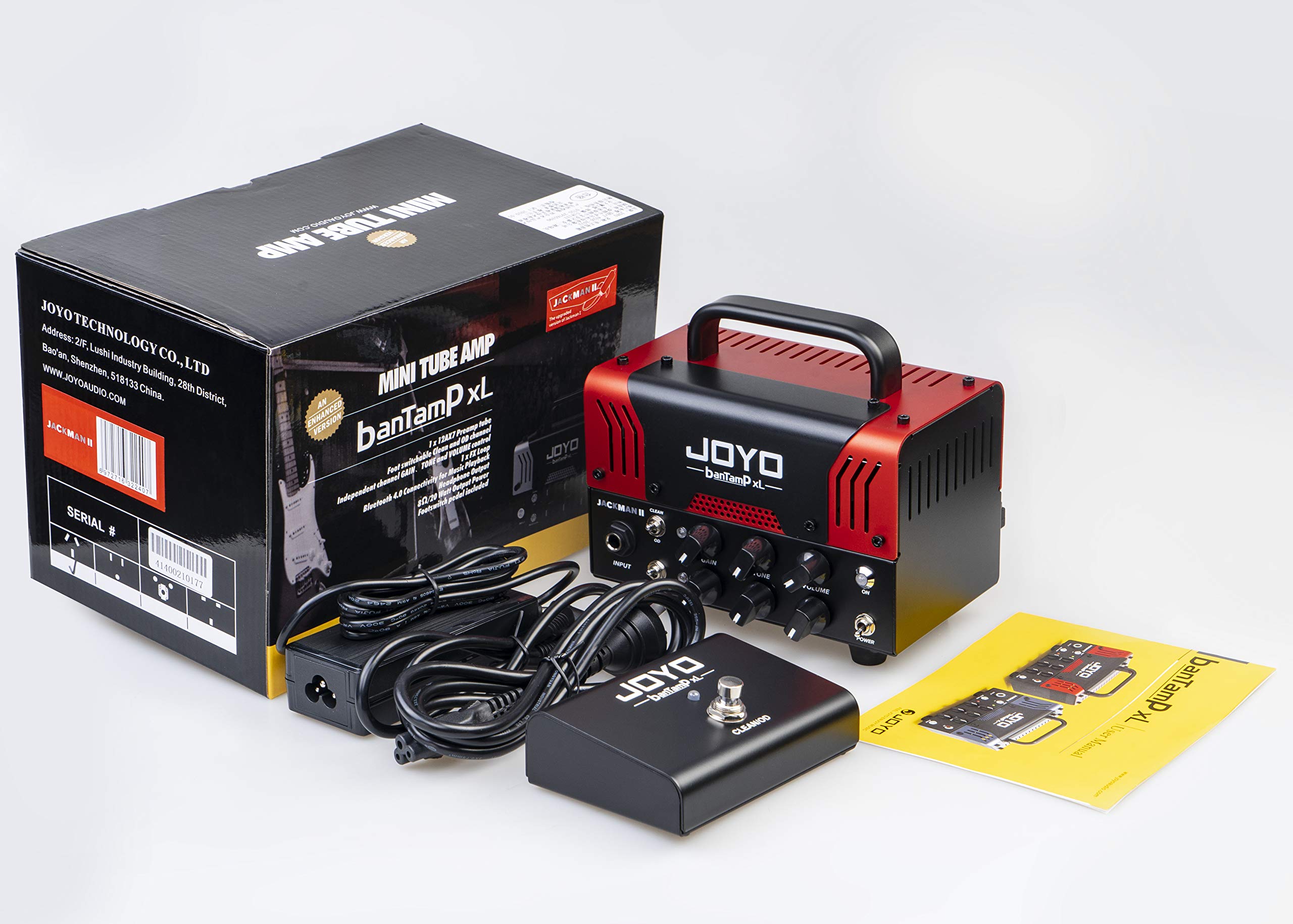 Amazon.com: JOYO JACKMAN II Amplifier 20 Watt Hybrid Mini Tube