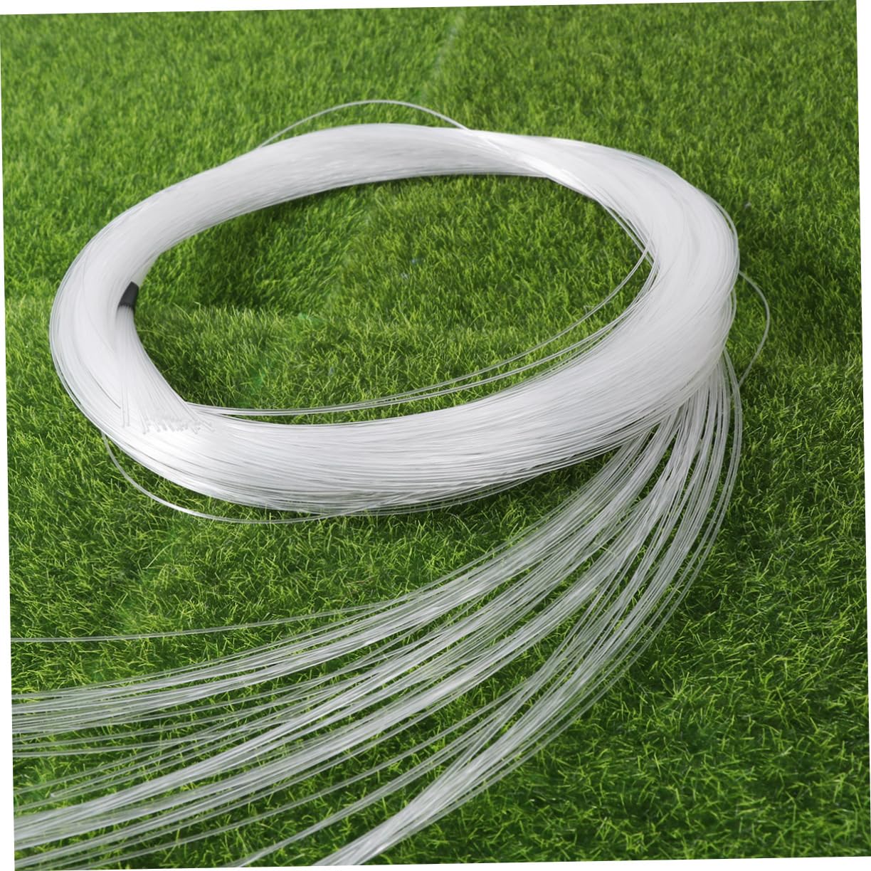 Mipcase 50Pcs Long Fiber Optic Lights for Party Decoration Flexible Curtain Light for Indoor Outdoor Events for Festivals and Celebrations