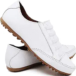 Sapato Mocassim Feminino Mocatênis Couro Legítimo