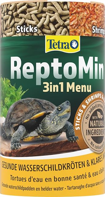 Tetra ReptoMin Menu Alimento principal para tortugas, 250 ml