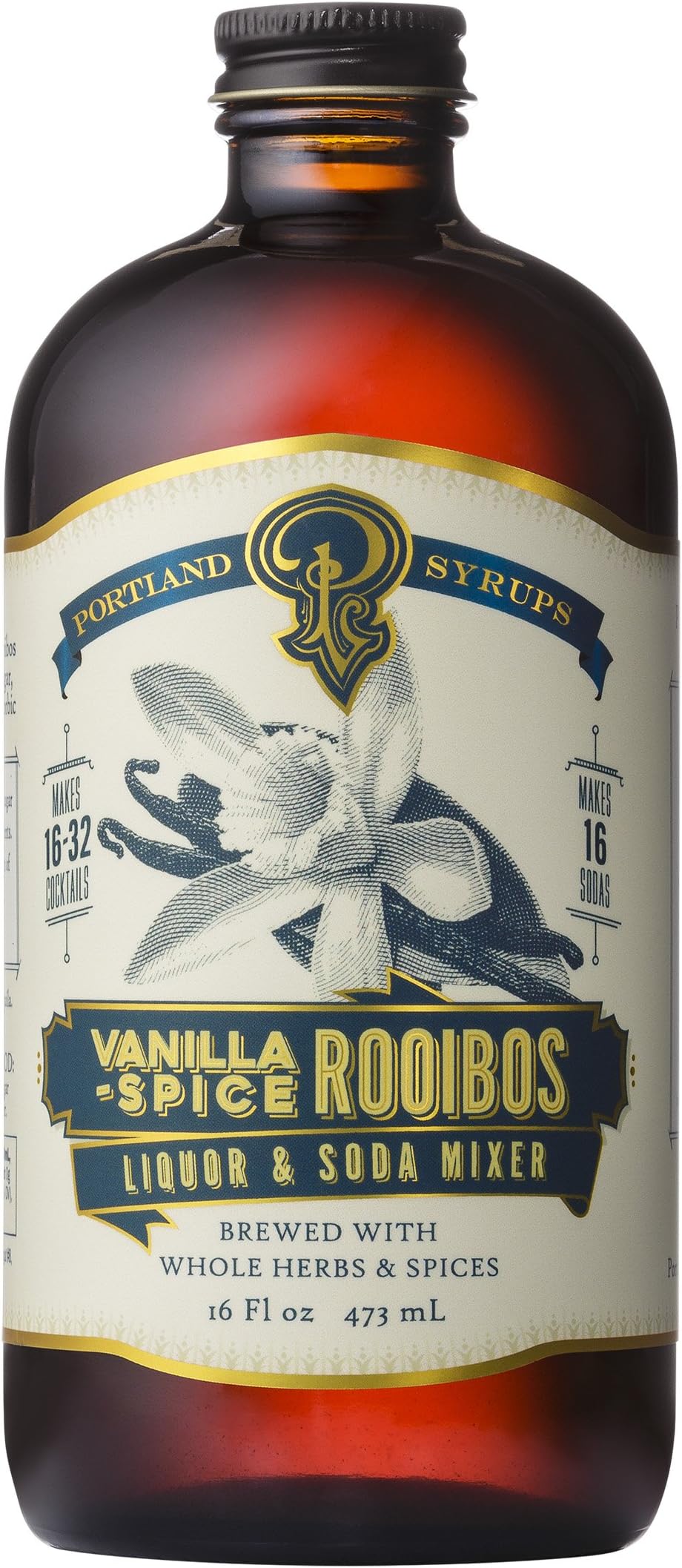 Portland Syrups Vanilla Spice Rooibos Syrup