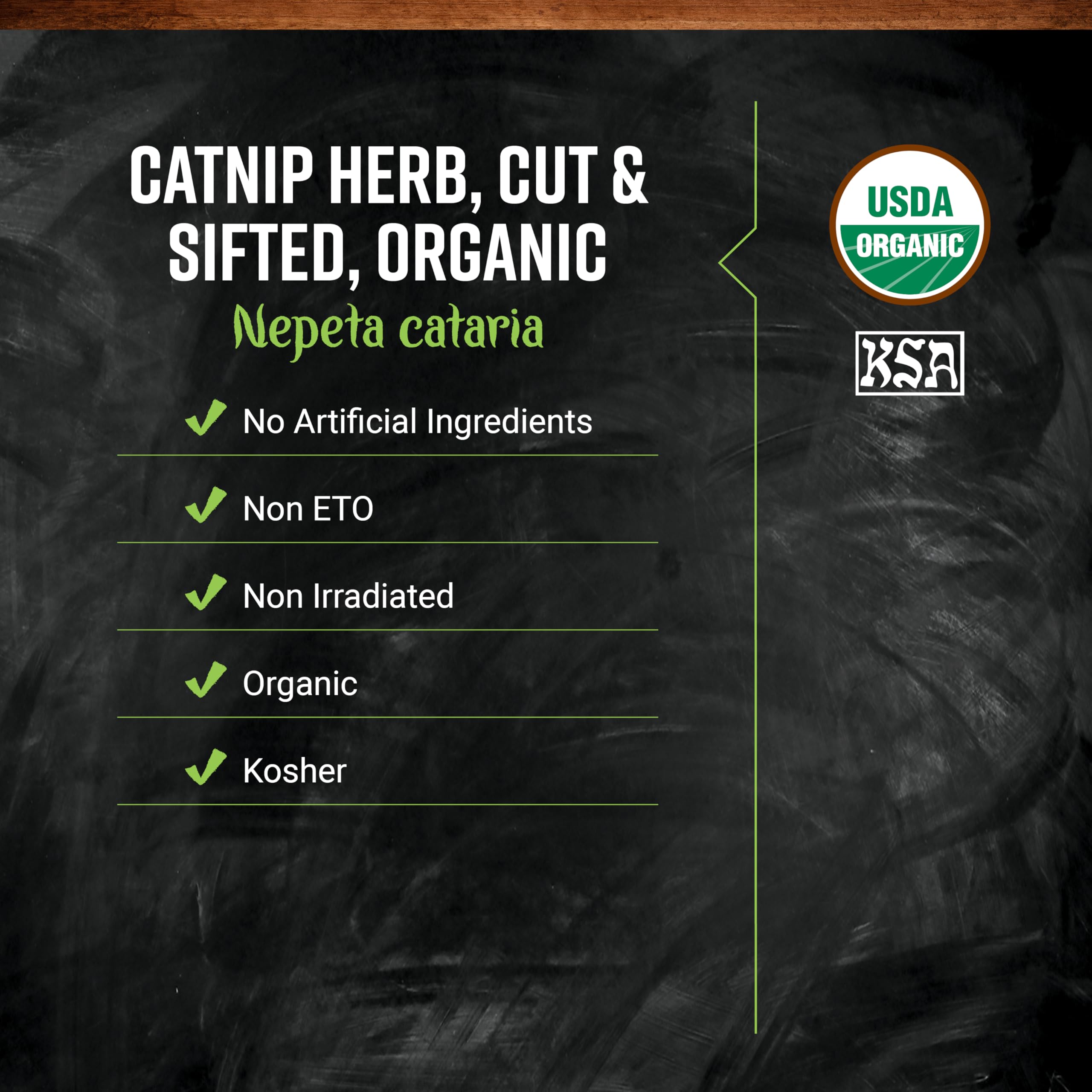 Cut Organic cataire Feuille Tamis̩e Flower - Frontier Natural Products