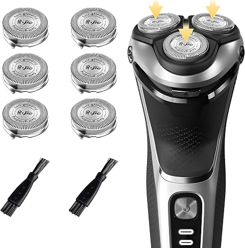 SH30 Replacement Heads for Philips Norelco Shaver Series 3000, 2000, 1000 and S1560 with Durable Sharp Blade, Razor Blades for Philips Norelco Shaver 3800, 3600, 2400, etc.