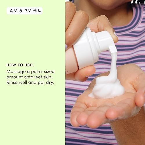 Miniatura 6 de Evereden Gel de baño Multi-Vitamin Kids Cool Peach gel corporal suave fórmula de nutrición e hidratación para pieles sensibles  Limpio no tóxico