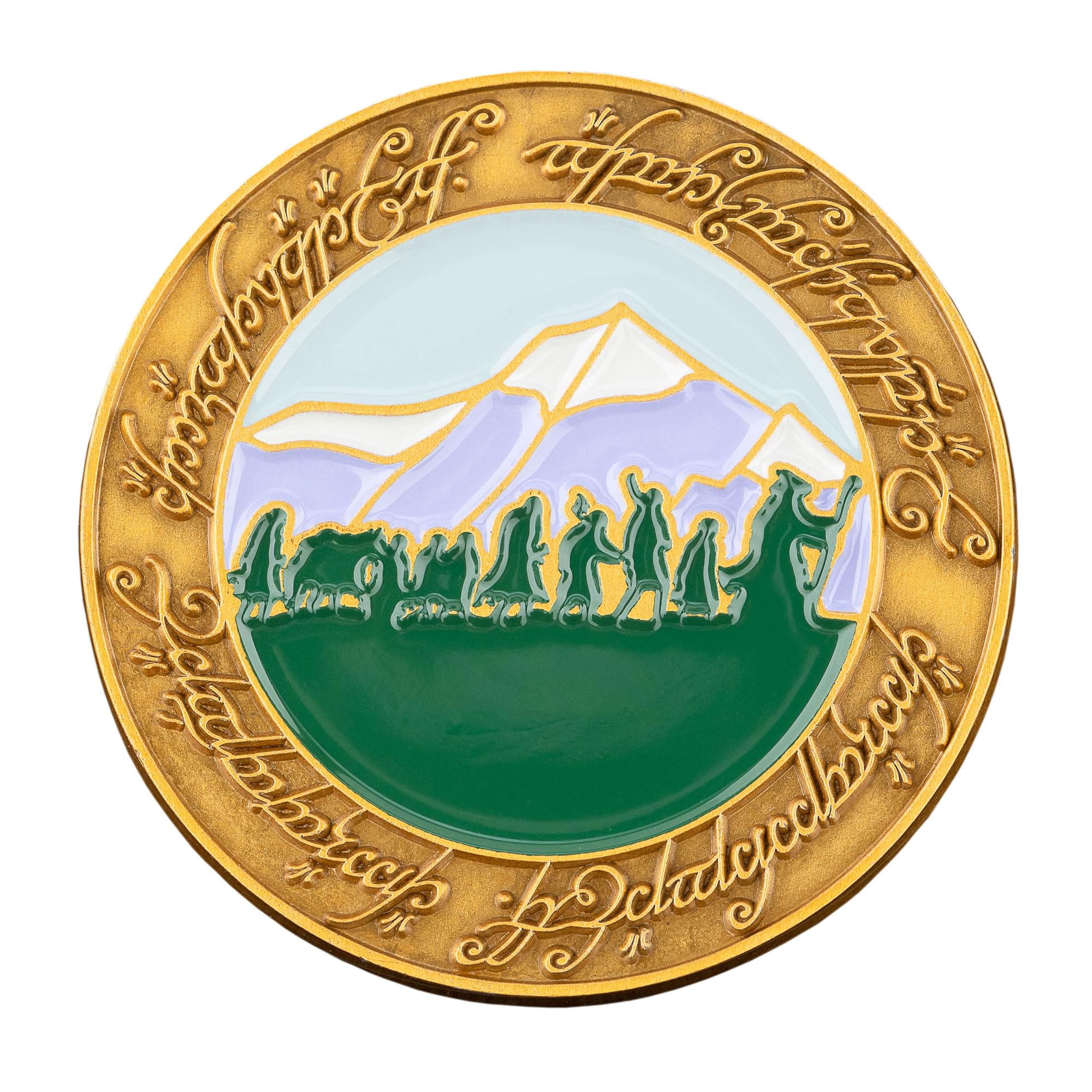 Lord of the Rings Collectors Pin The Fellowship 4 cm