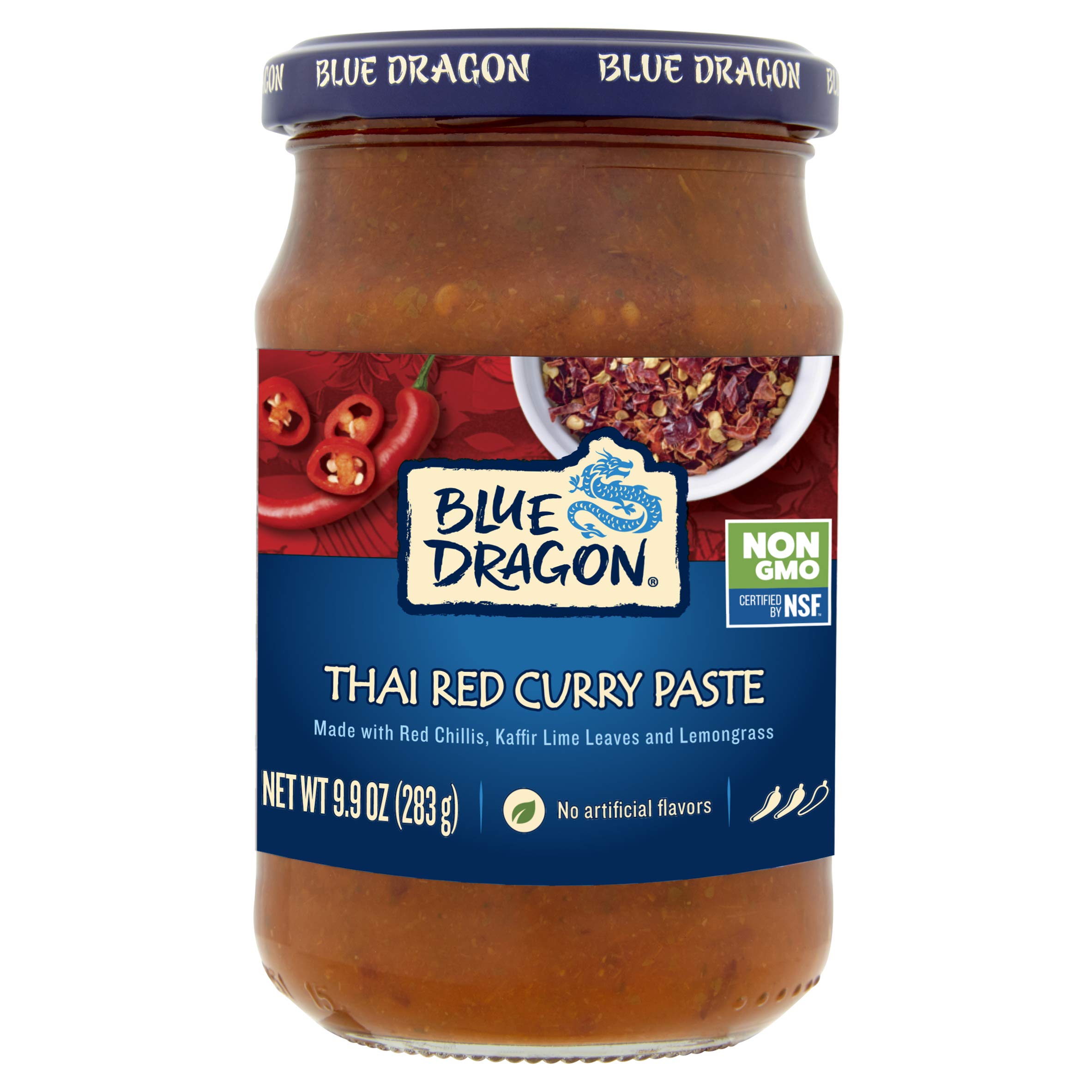 Blue Dragon Thai Red Curry Paste, 9oz
