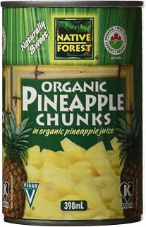 Native Forest Organic Canned Fruit-Pineapple Chunks, 400G