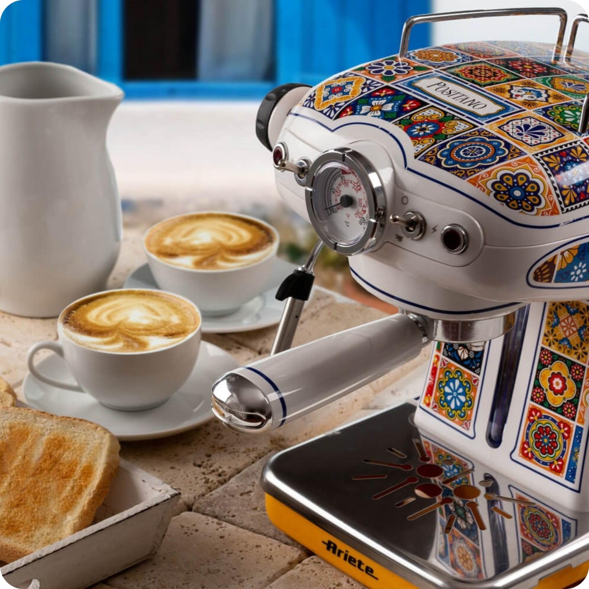 Ariete 1389 Coffee maker Positano, 850W, Tank capacity 0.9L