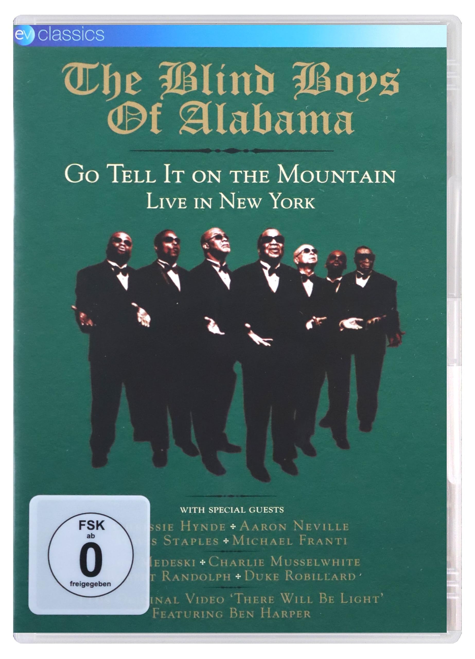 Blind Boys of Alabama Go Tell It On the Mountain DVD NEW
