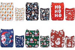 Christmas Cloth Diapers by ALVABABY: A Festive and Eco-Conscious Choice for Babies