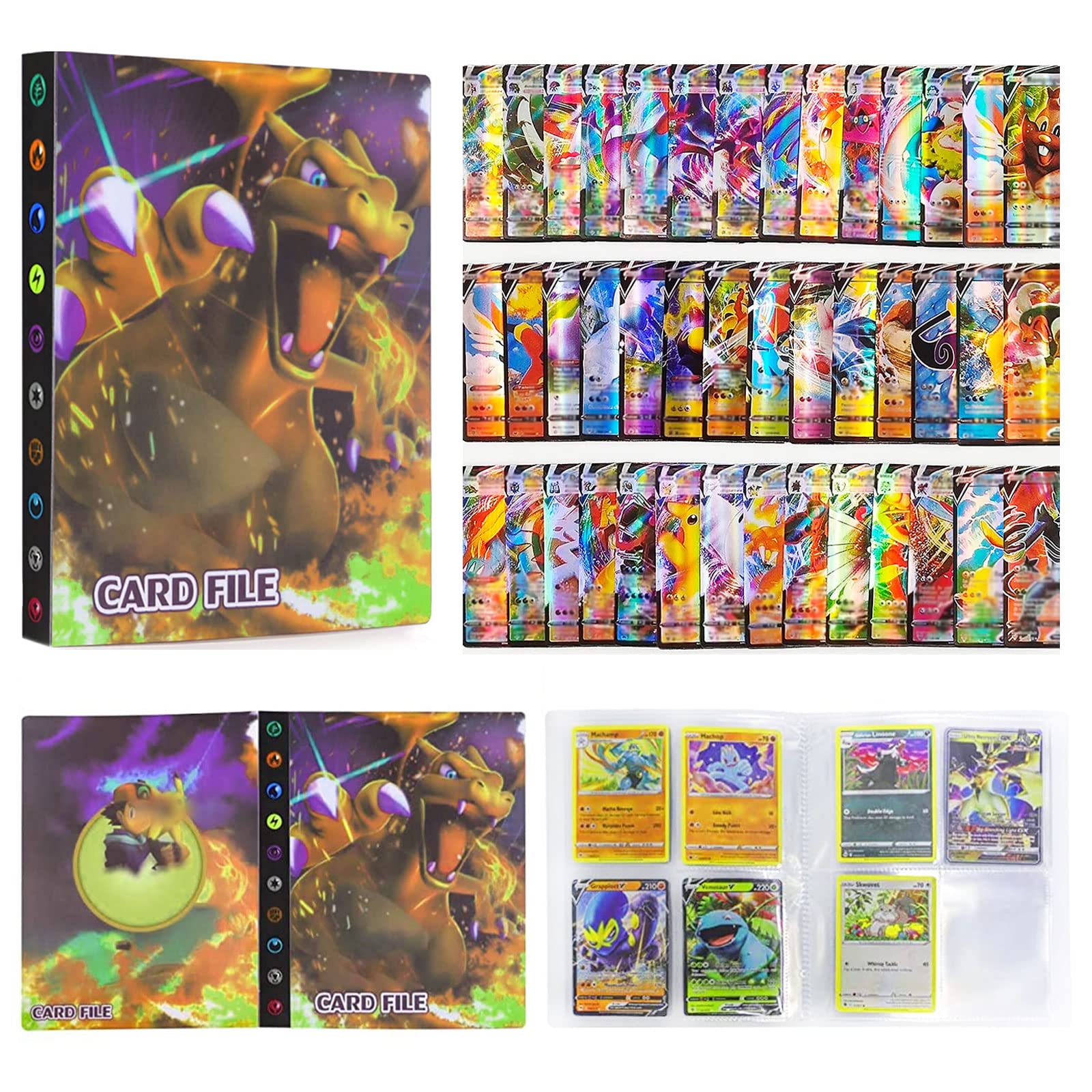 Buy 100pcs Shining Battle Trading Card 60V + 40VMAX English Version