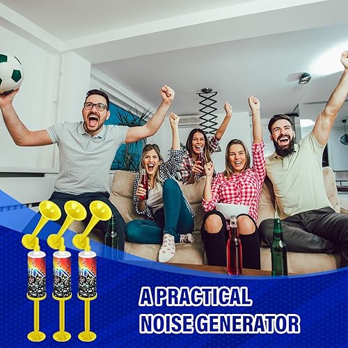 Miniatura 6 de Poen Bocina de aire reutilizable de mano ruidosa, bocina de aire portátil, cuerno de barco, oso, autodefensa, bocina de soplado, de plástico, para