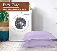 Vista 37 de Royale Linens Paquete de 2 fundas de almohada de tamaño estándar de 20 x 26 pulgadas, microfibra 1800, fundas de almohada de cama, resistentes a