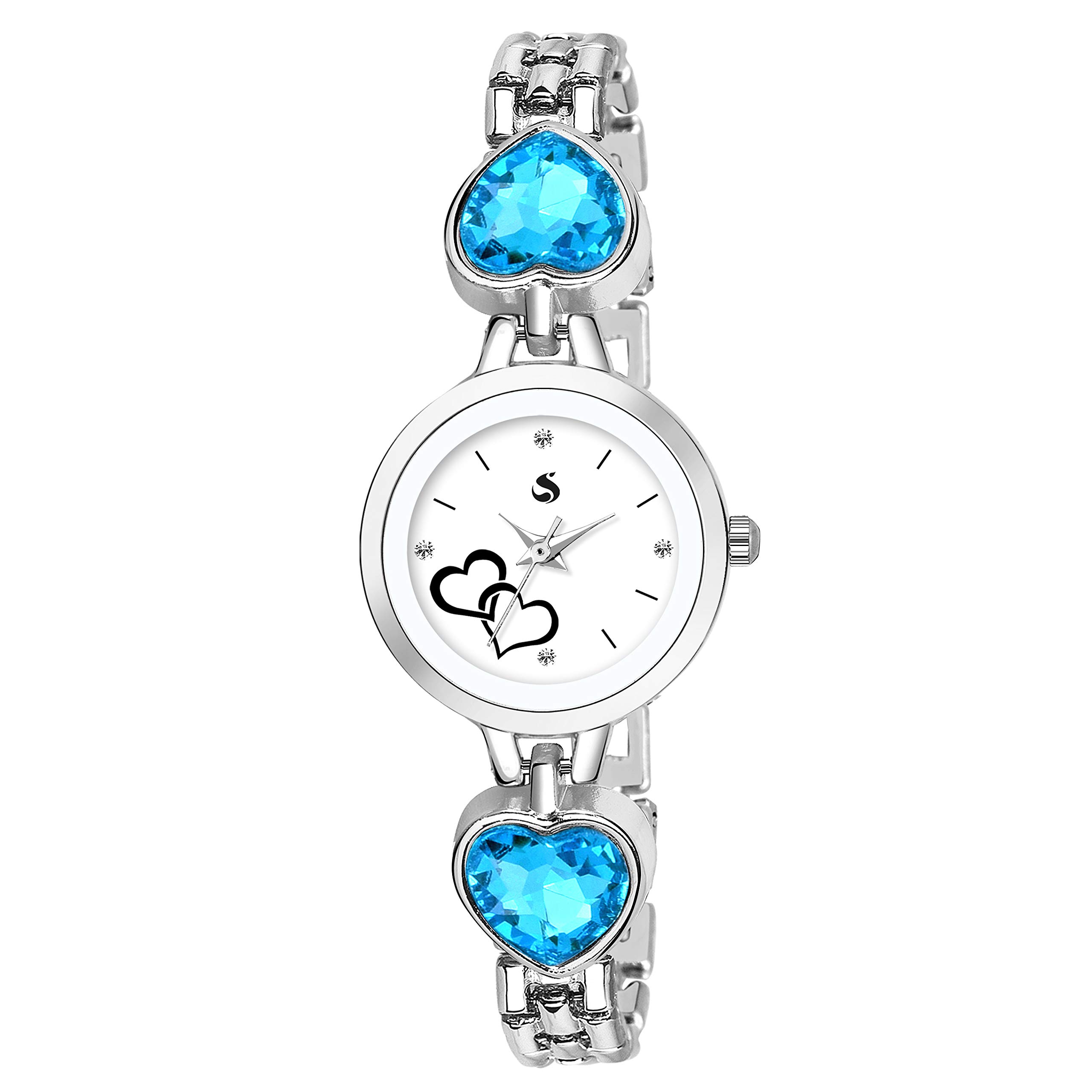 The Shopoholic Analogue White Dial Beauty with Ethnic Touch Women & Girls Watch(S-361) (B07VYKH58B) Amazon Price History, Amazon Price Tracker