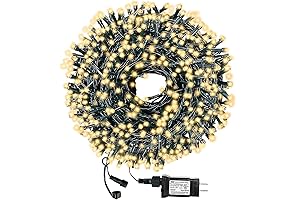 300 LED Christmas String Lights Outdoor | Create a Warm and Festive Ambiance