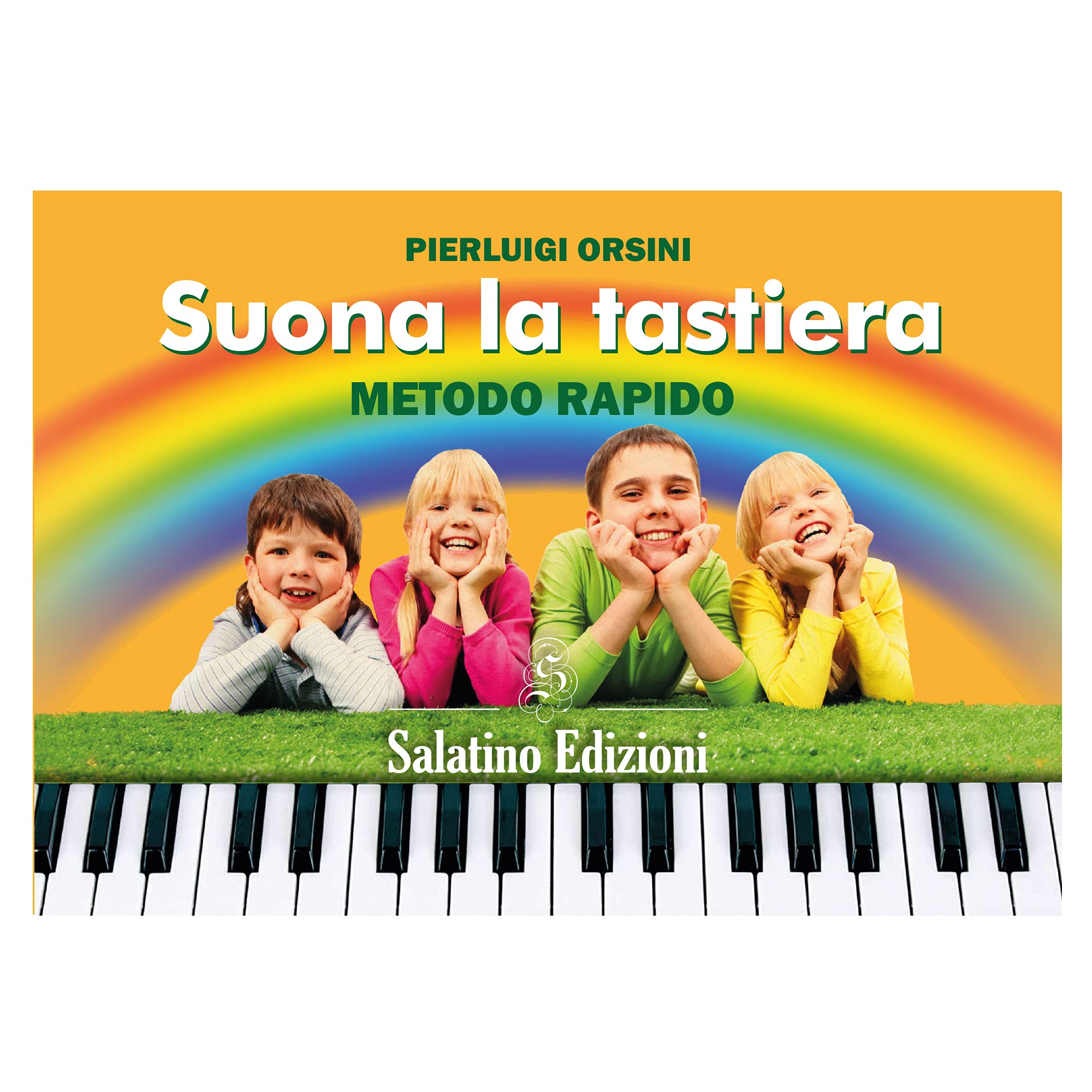 ffalstaff Tastiera Elettronica 54 Tasti per uso scolastico "Italian Design" - Microfono, Alimentatore di rete e E-book "Suona la Tastiera" inclusi
