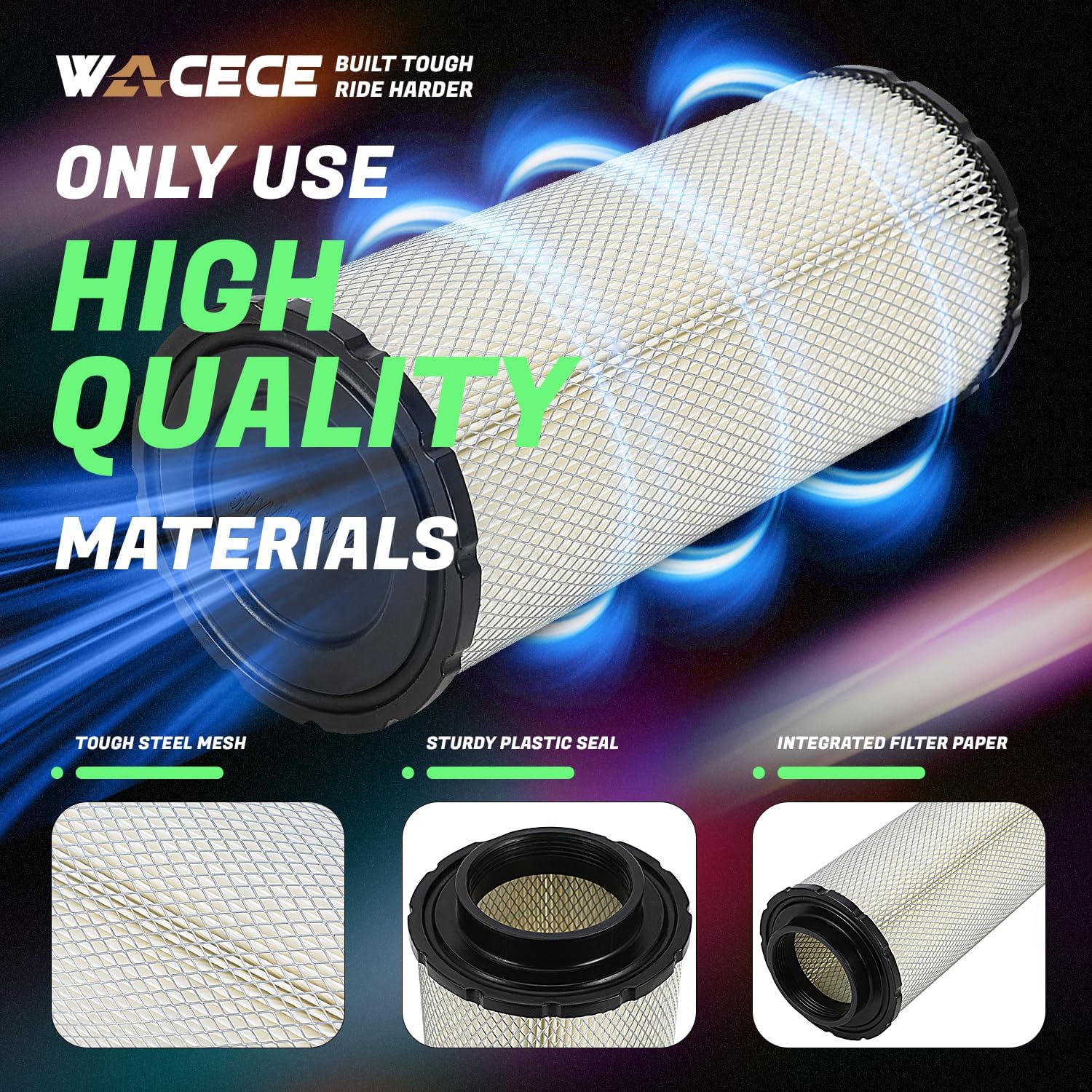 Air Filter Compatible with CFMOTO UFORCE 1000 CF1000UU 2019-2022 UFORCE 1000 XL CF1000UZ 2022-2024,0JYA-111130-10000 5HYV-111130-1D00