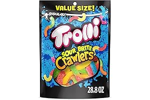 Trolli Sour Brite Night Crawlers: Your Midnight Halloween Snack