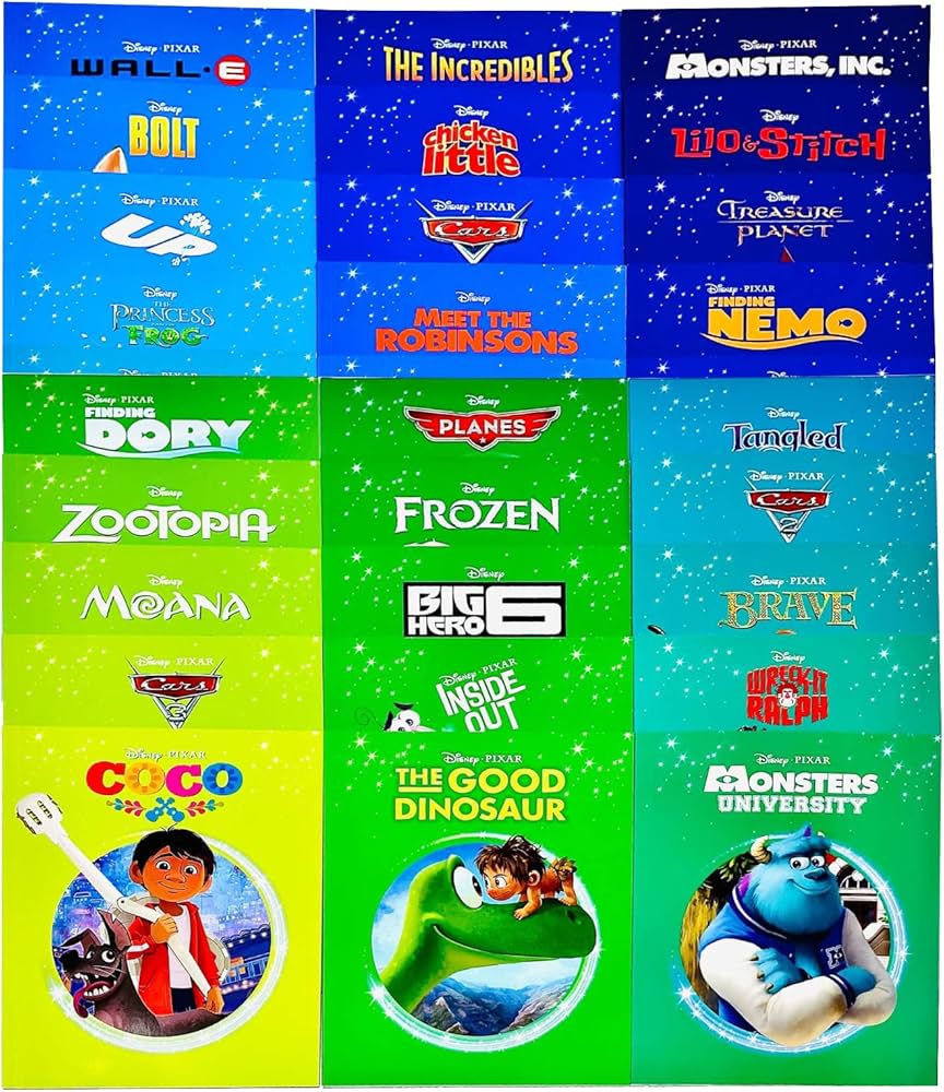 The World of Disney 30 Books Collection Box Set (Coco,Cars 3,Moana The World of Disney 30 Books Collection Box Set (Coco,Cars 3,Moana
