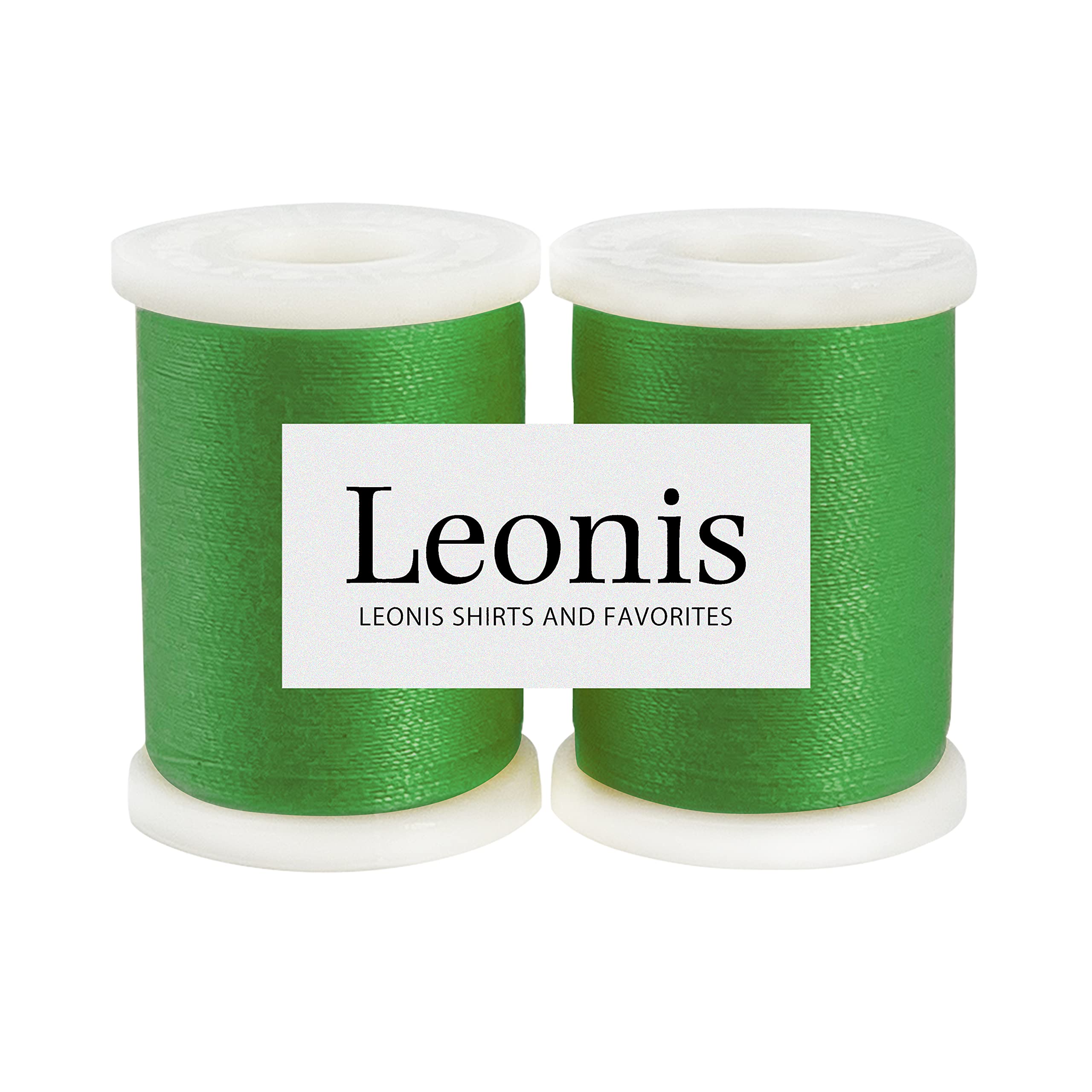 LEONIS Polyester All-Purpose Sewing Threads 110 Yards/100m 2pcs [ 78317 ]