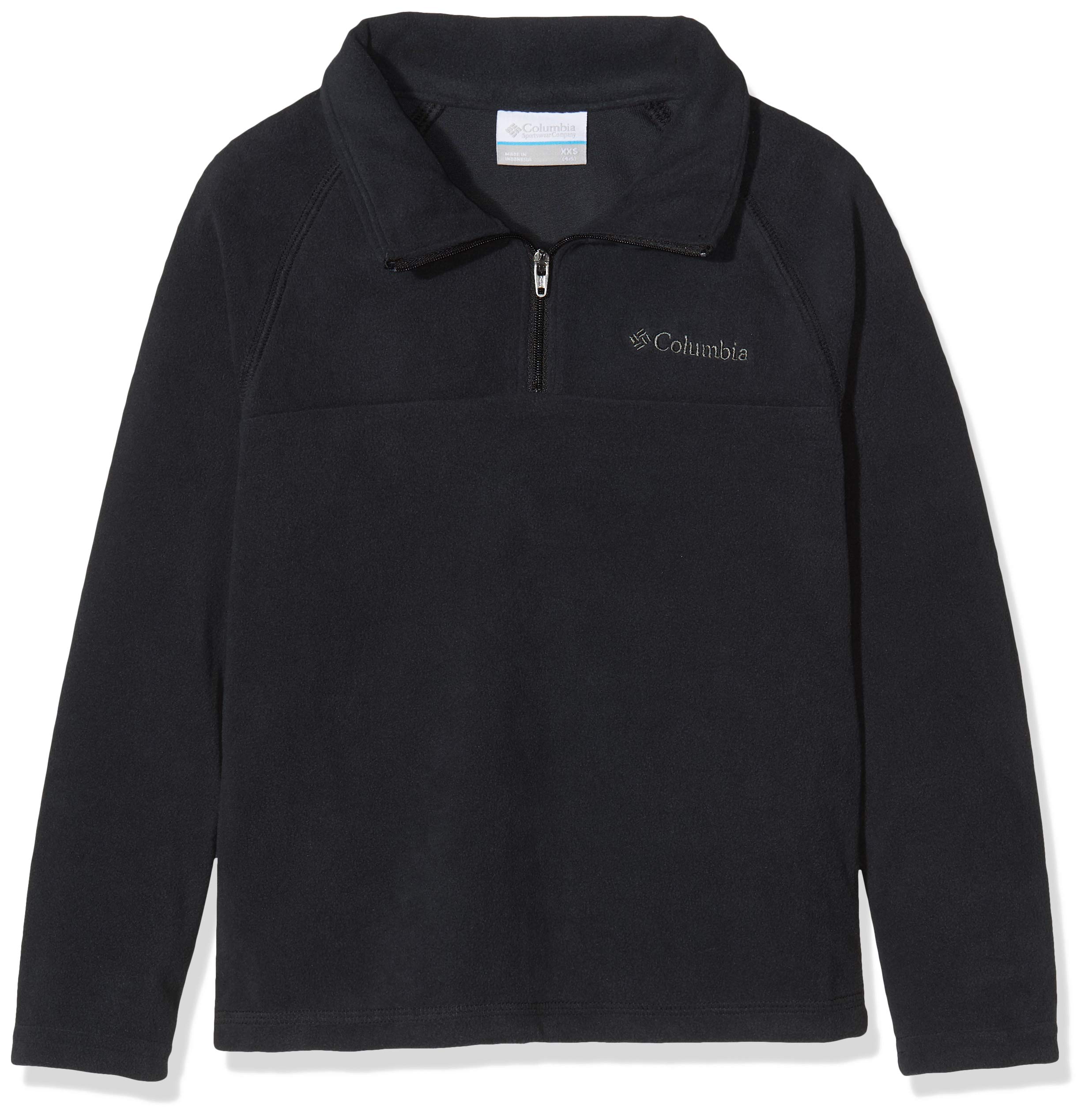 Columbia Youth Glacial Half Zip kurtka z zamkiem błyskawicznym dla chłopców czarny czarny X-L