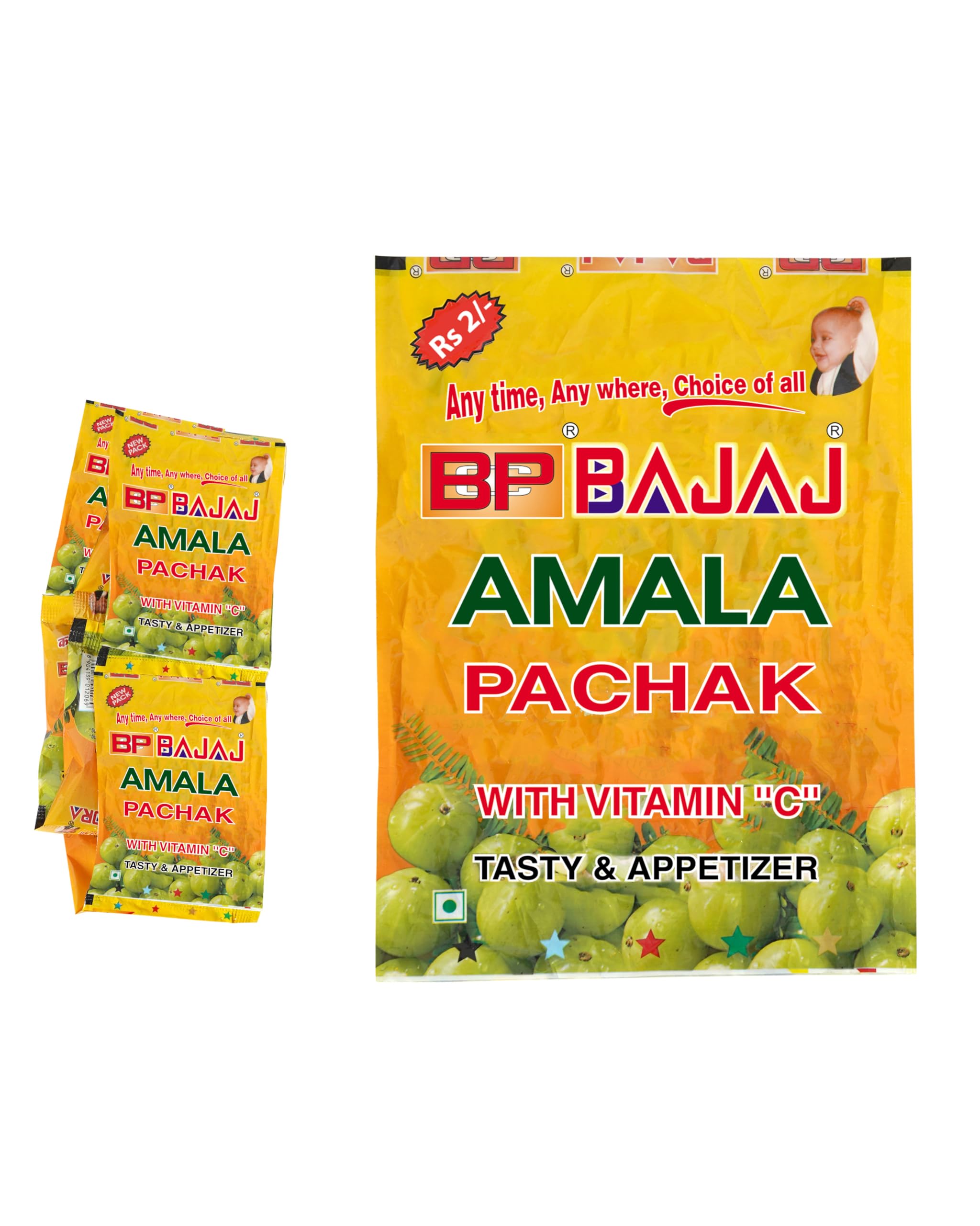 Bcp Bajaj Amla Pachak | Natural & Digestive |Mukhwas, Mouth Freshener (25 Sachets of Rs 2/- Each) Pack of 3 (B0893ZDL22) Amazon Price History, Amazon Price Tracker